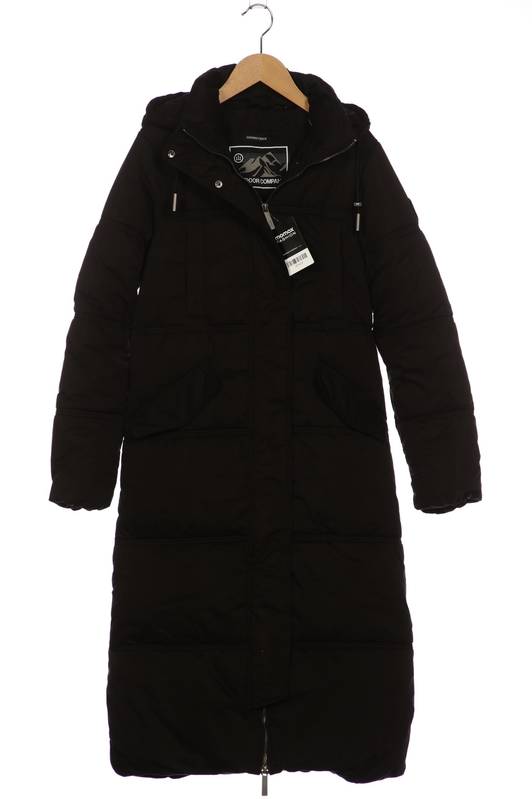 

Superdry Damen Mantel, schwarz, Gr. 36