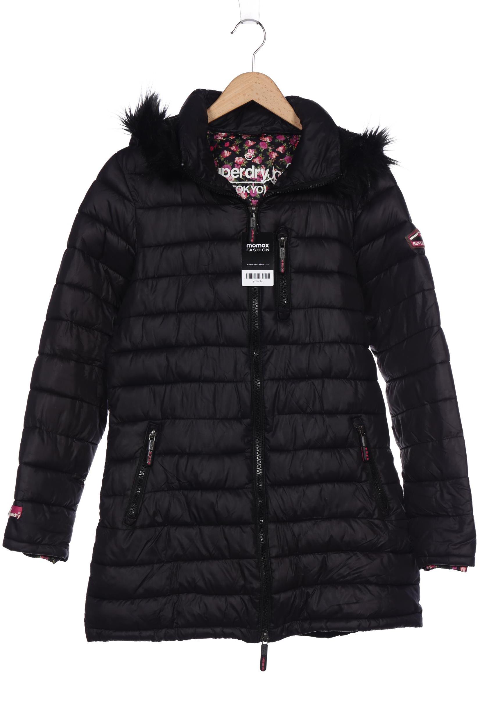 

Superdry Damen Mantel, schwarz, Gr. 42