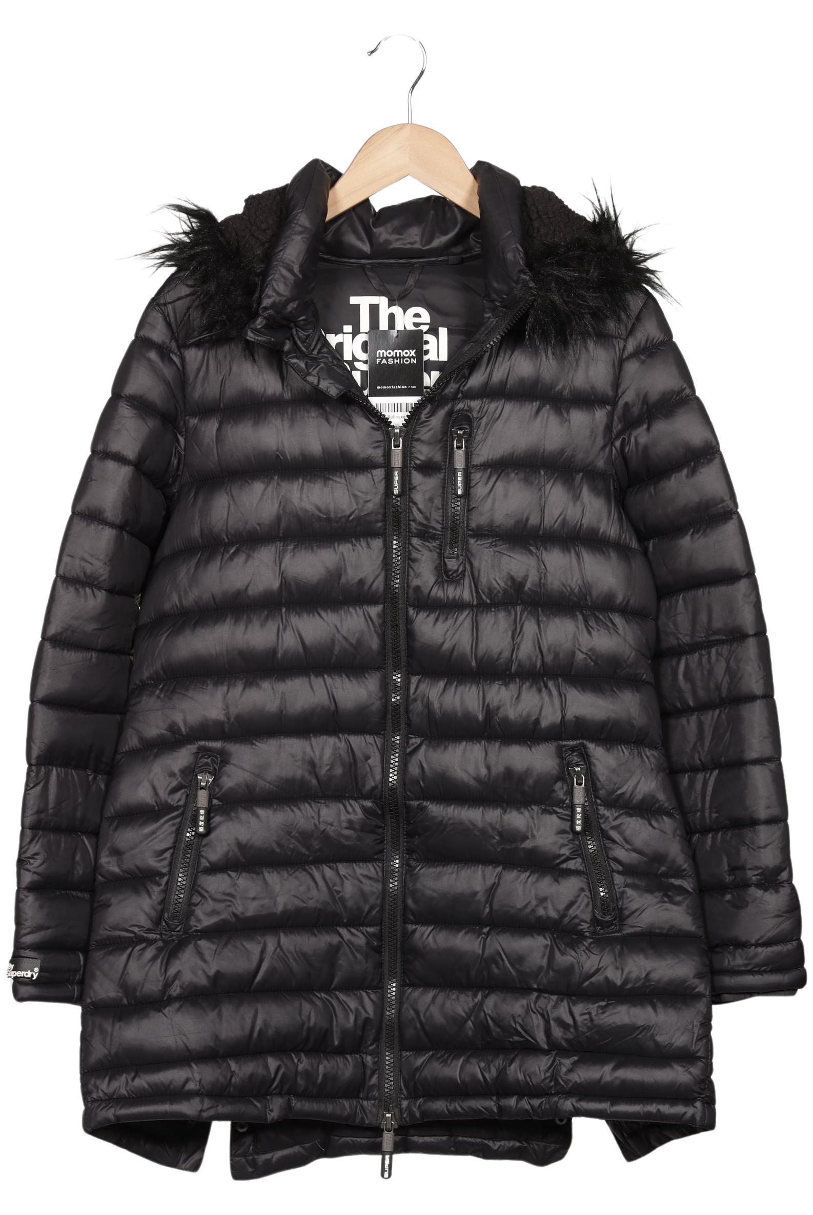 

Superdry Damen Mantel, schwarz, Gr. 44