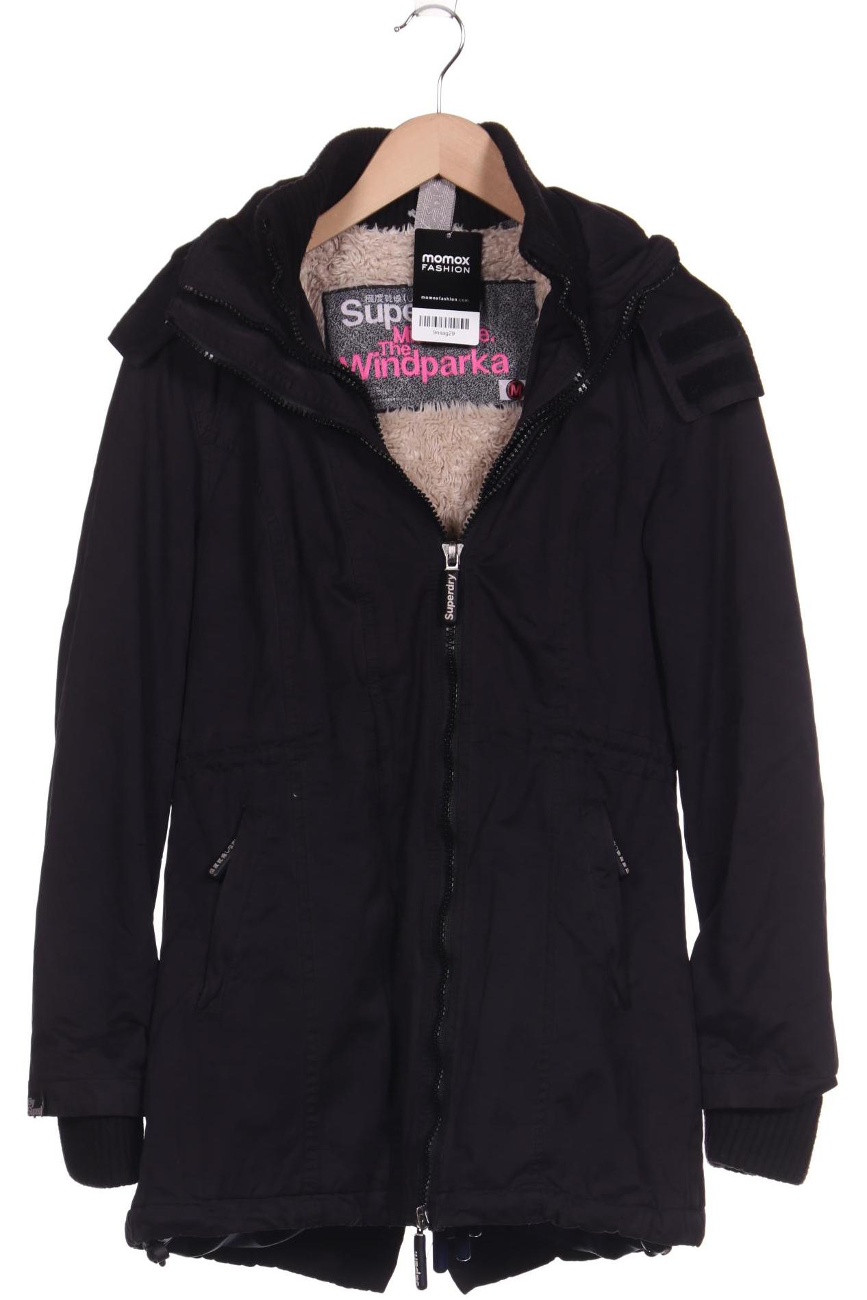 

Superdry Damen Mantel, schwarz