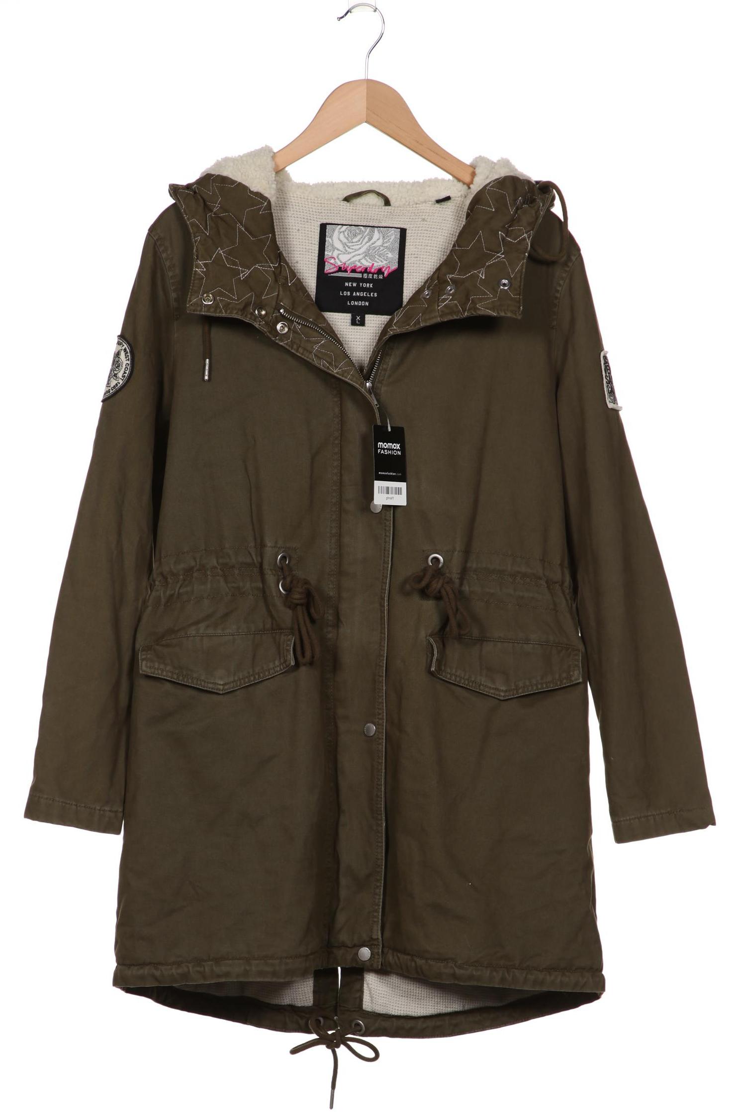 

Superdry Damen Mantel, grün, Gr. 44