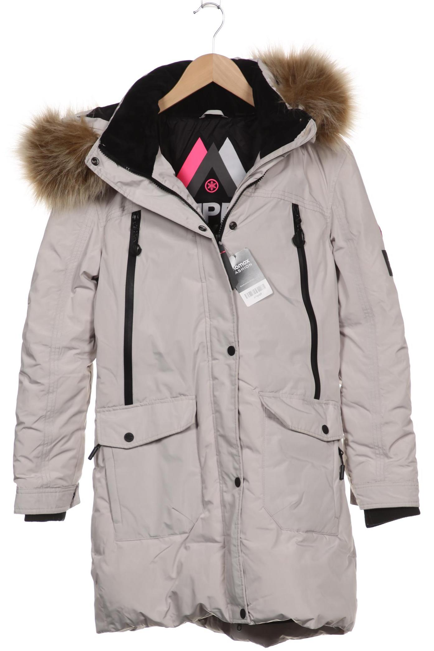 

Superdry Damen Mantel, cremeweiß