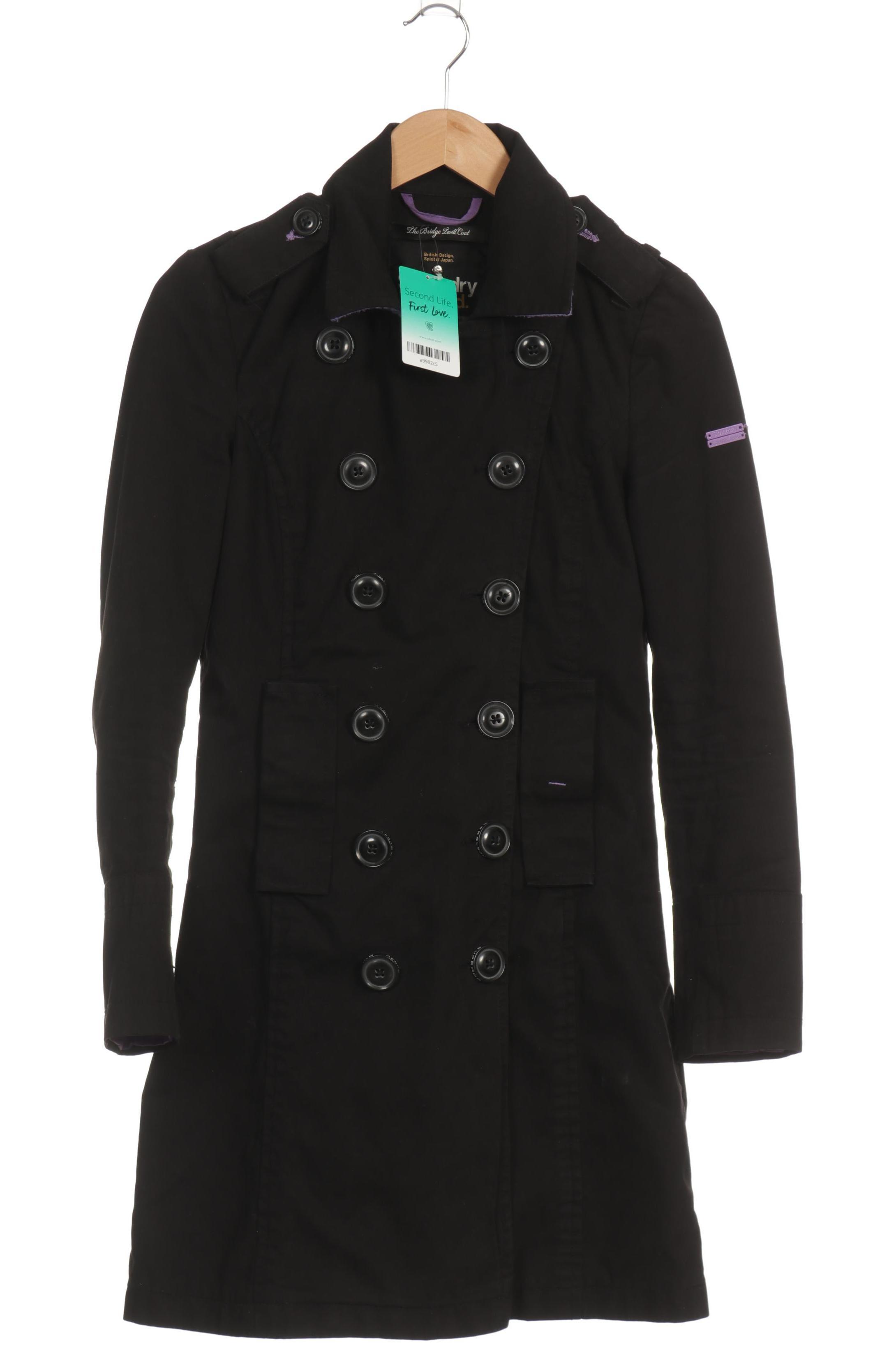 

Superdry Damen Mantel, schwarz, Gr.