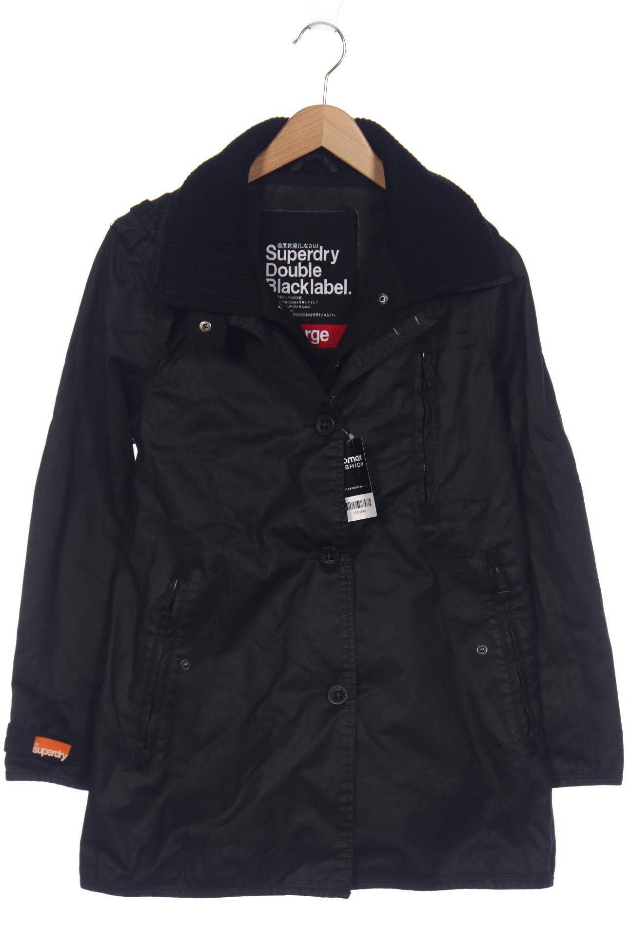 

Superdry Damen Mantel, schwarz