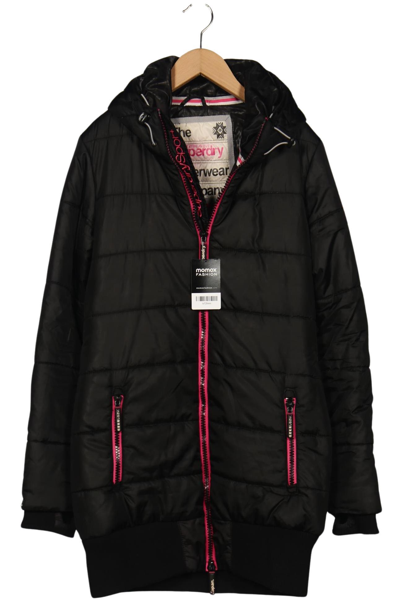 

Superdry Damen Mantel, schwarz, Gr. 36