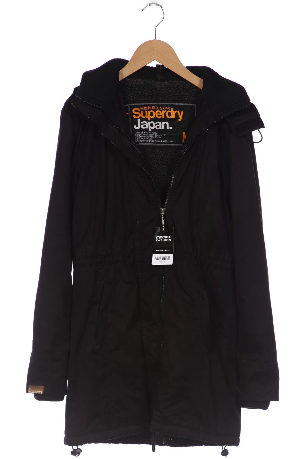 

Superdry Damen Mantel, schwarz, Gr. 38