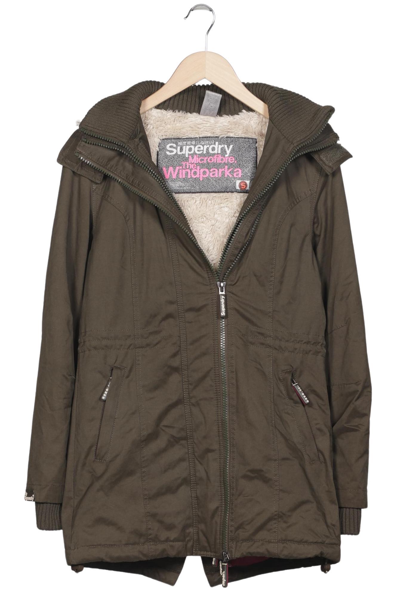 

Superdry Damen Mantel, grün, Gr. 36