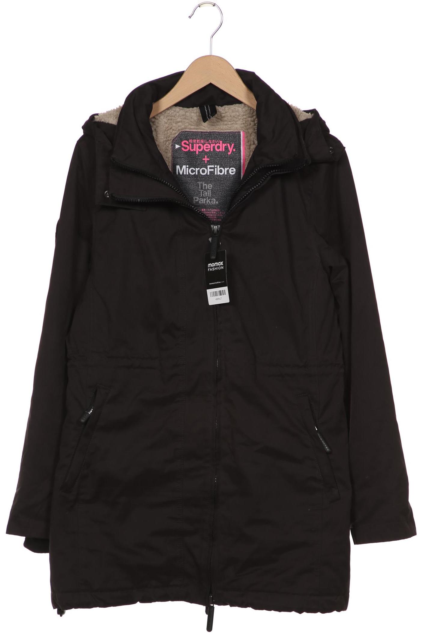 

Superdry Damen Mantel, schwarz, Gr. 44