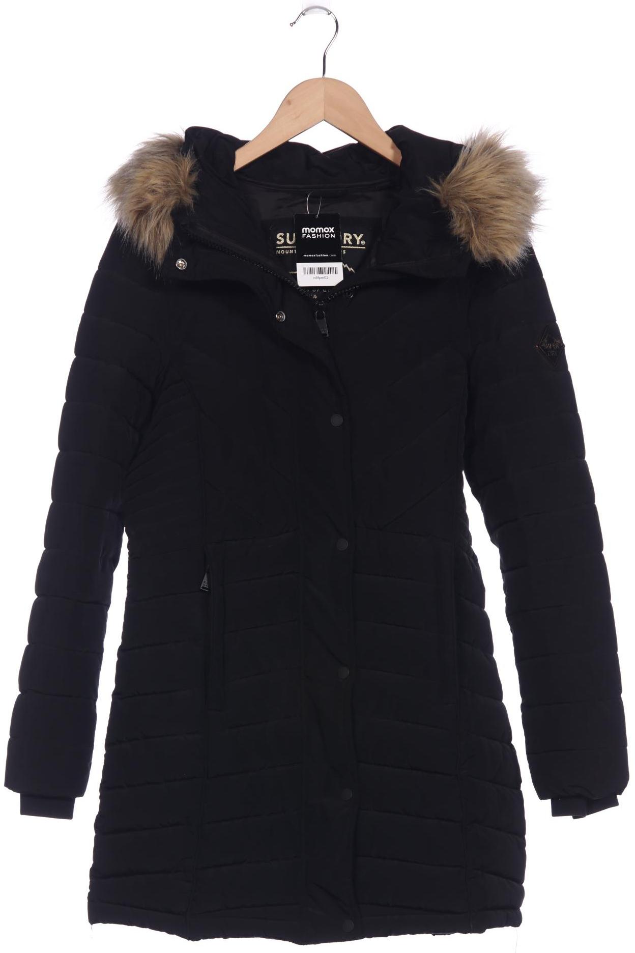 

Superdry Damen Mantel, schwarz, Gr. 38