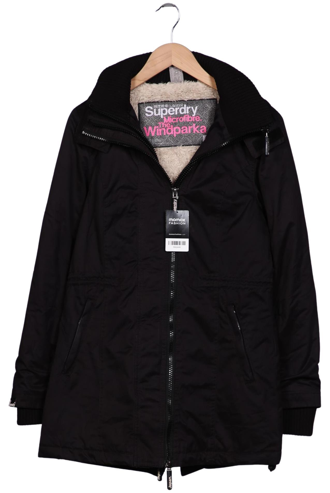 

Superdry Damen Mantel, schwarz, Gr. 42