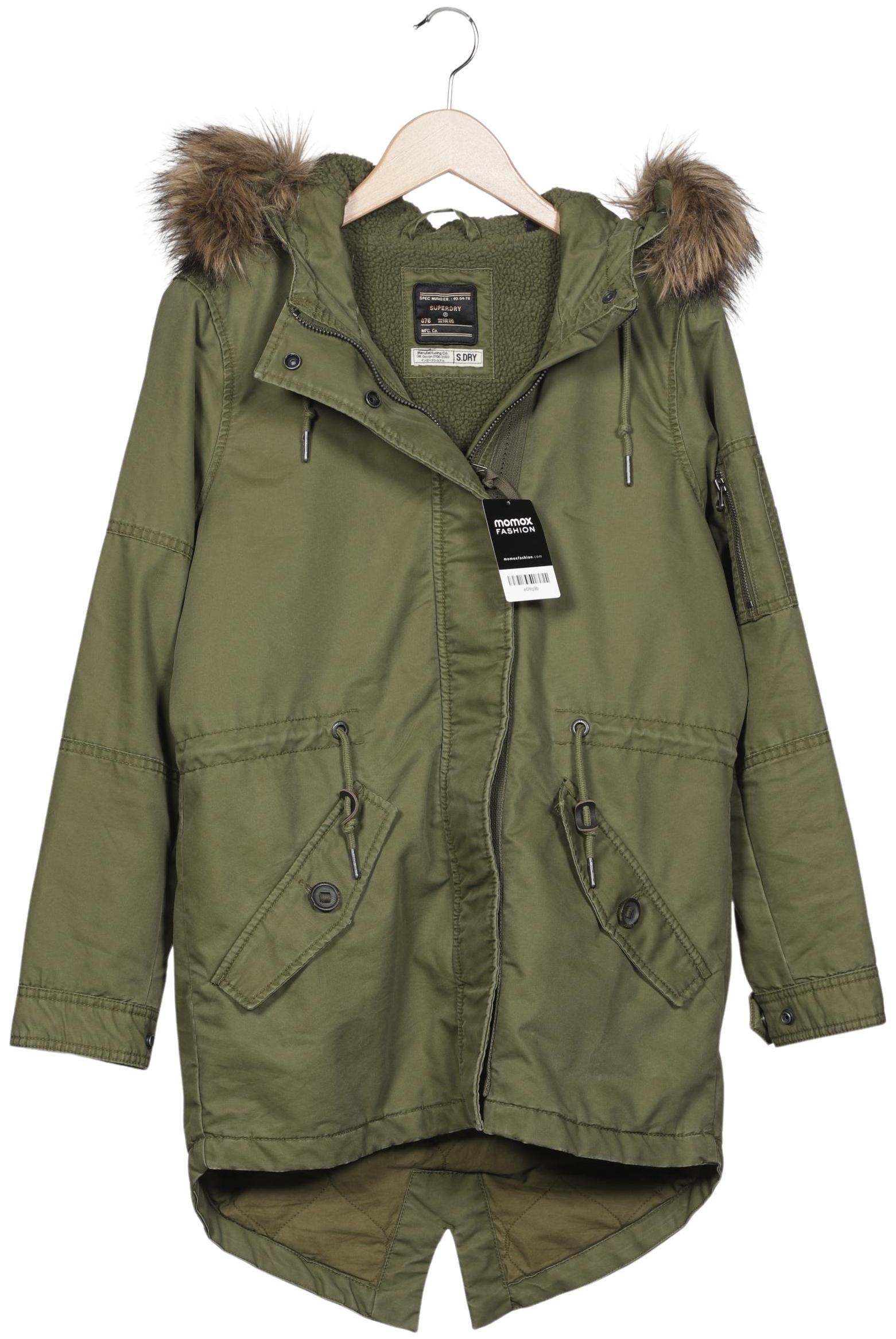 

Superdry Damen Mantel, grün, Gr. 36