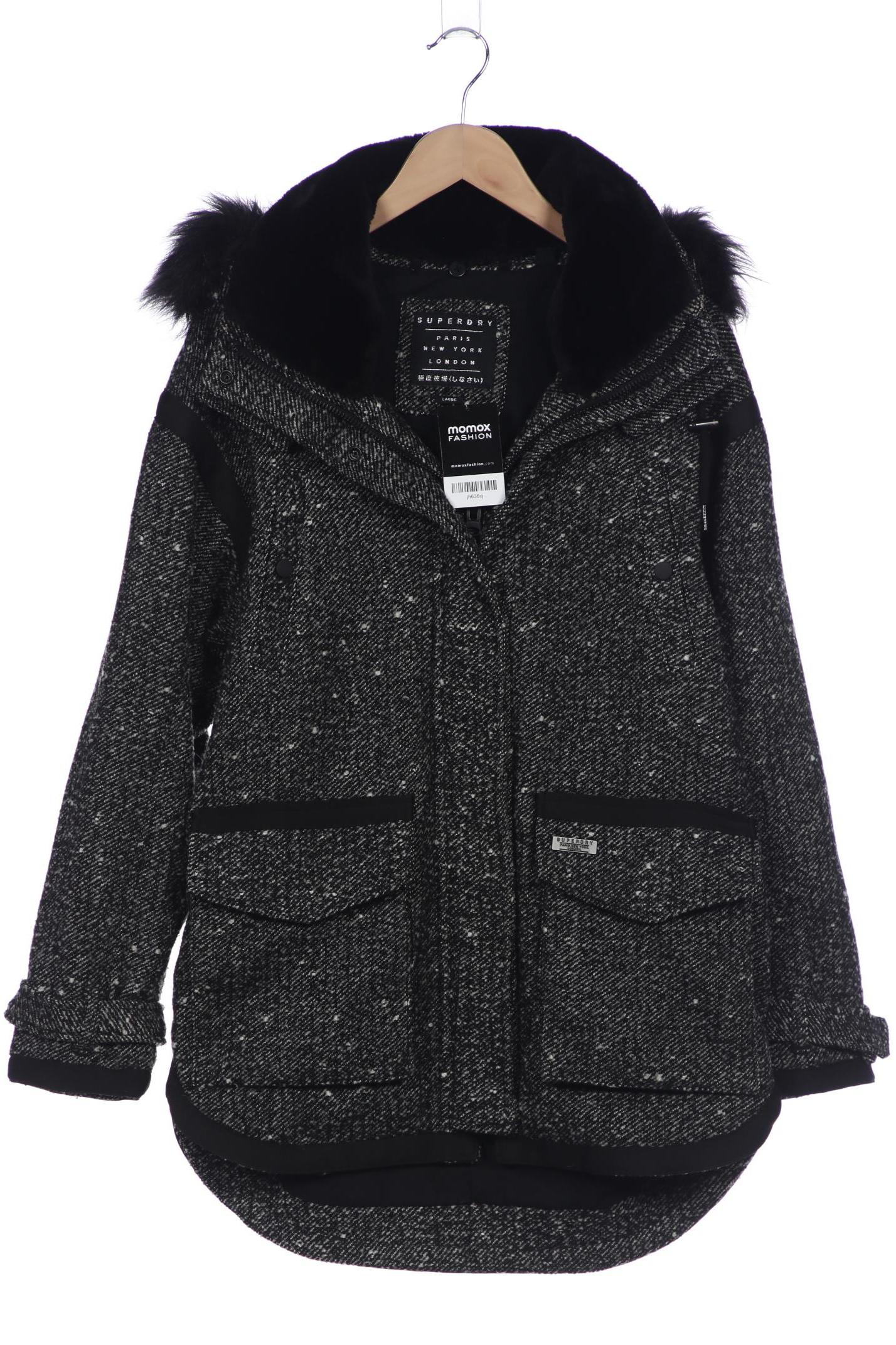 

Superdry Damen Mantel, grau, Gr. 42