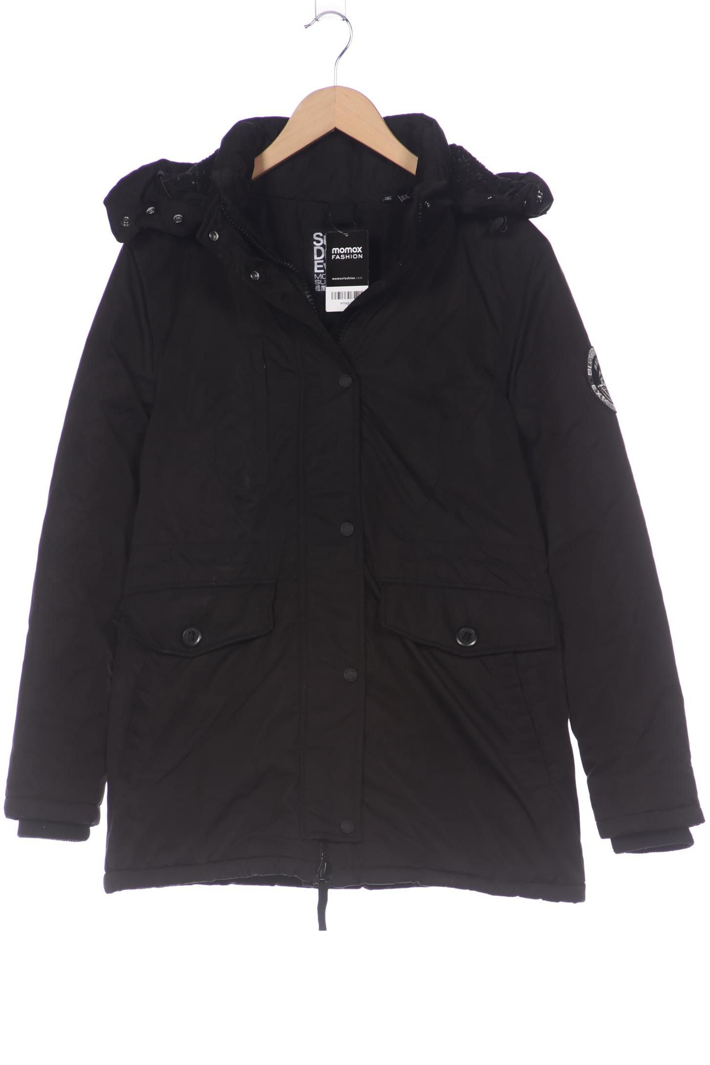 

Superdry Damen Mantel, schwarz, Gr. 40