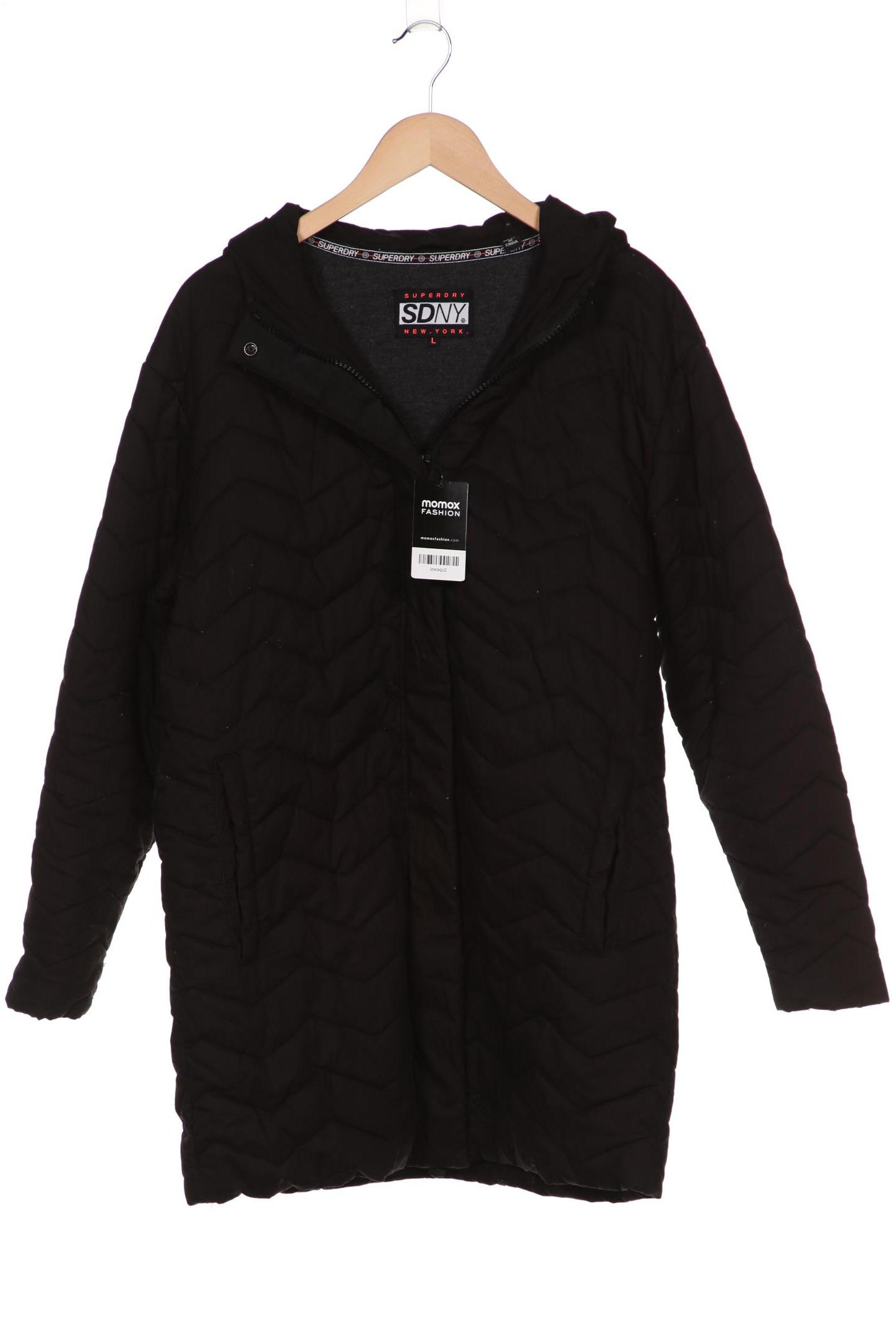 

Superdry Damen Mantel, schwarz, Gr. 42