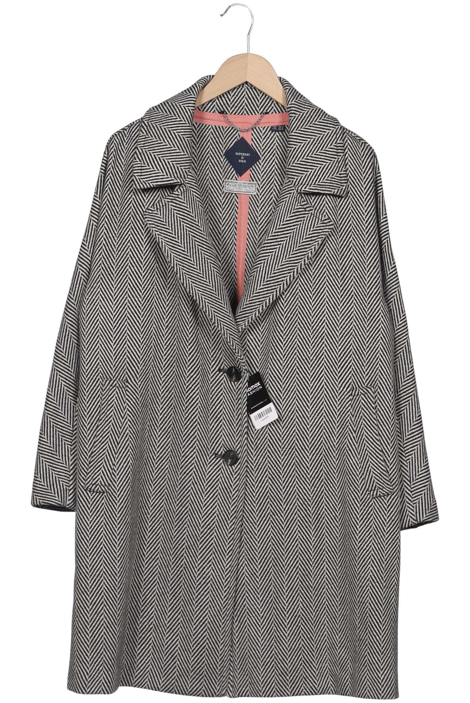 

Superdry Damen Mantel, schwarz, Gr. 42