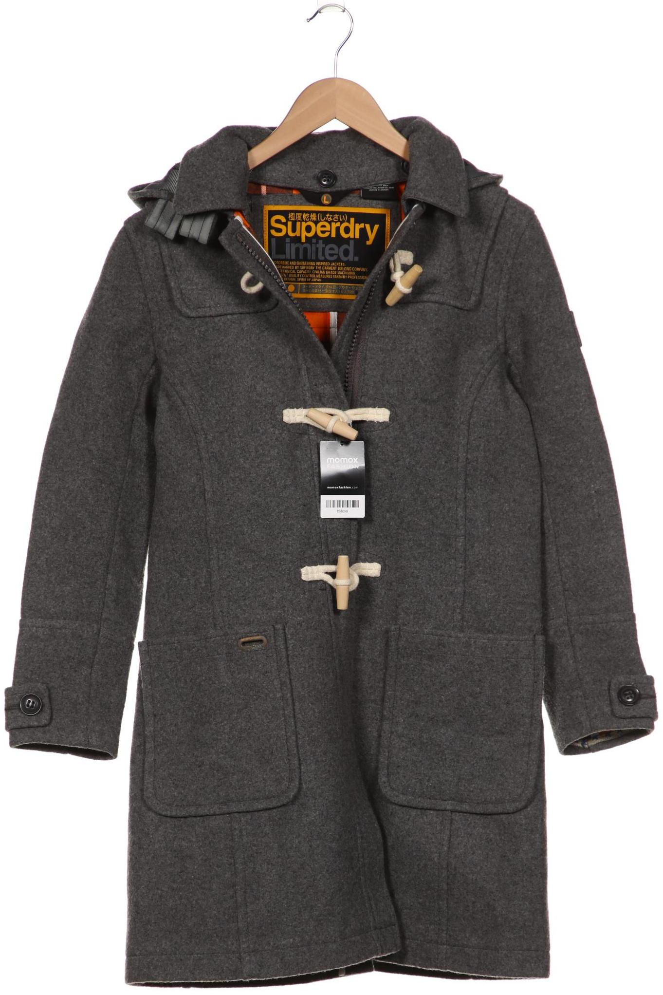 

Superdry Damen Mantel, grau