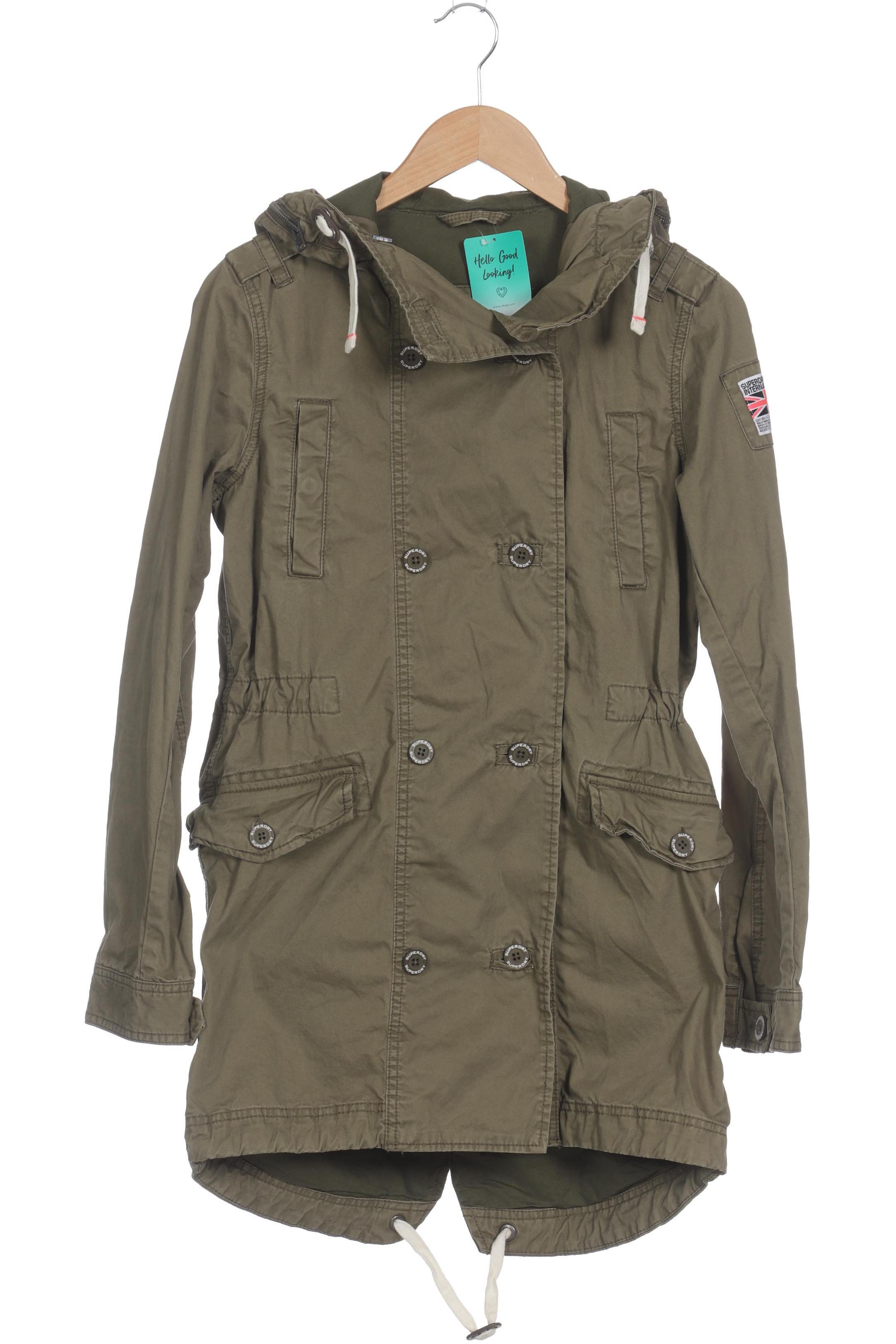 

Superdry Damen Mantel, grün, Gr.