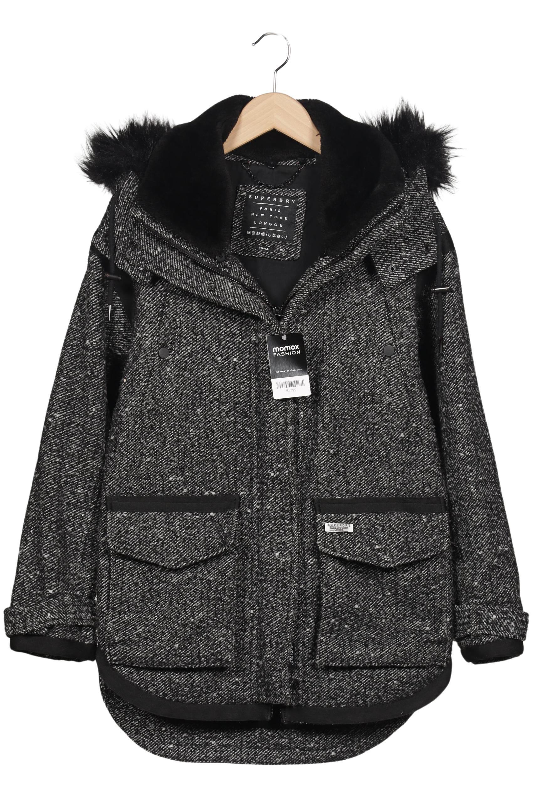 

Superdry Damen Mantel, grau, Gr. 36