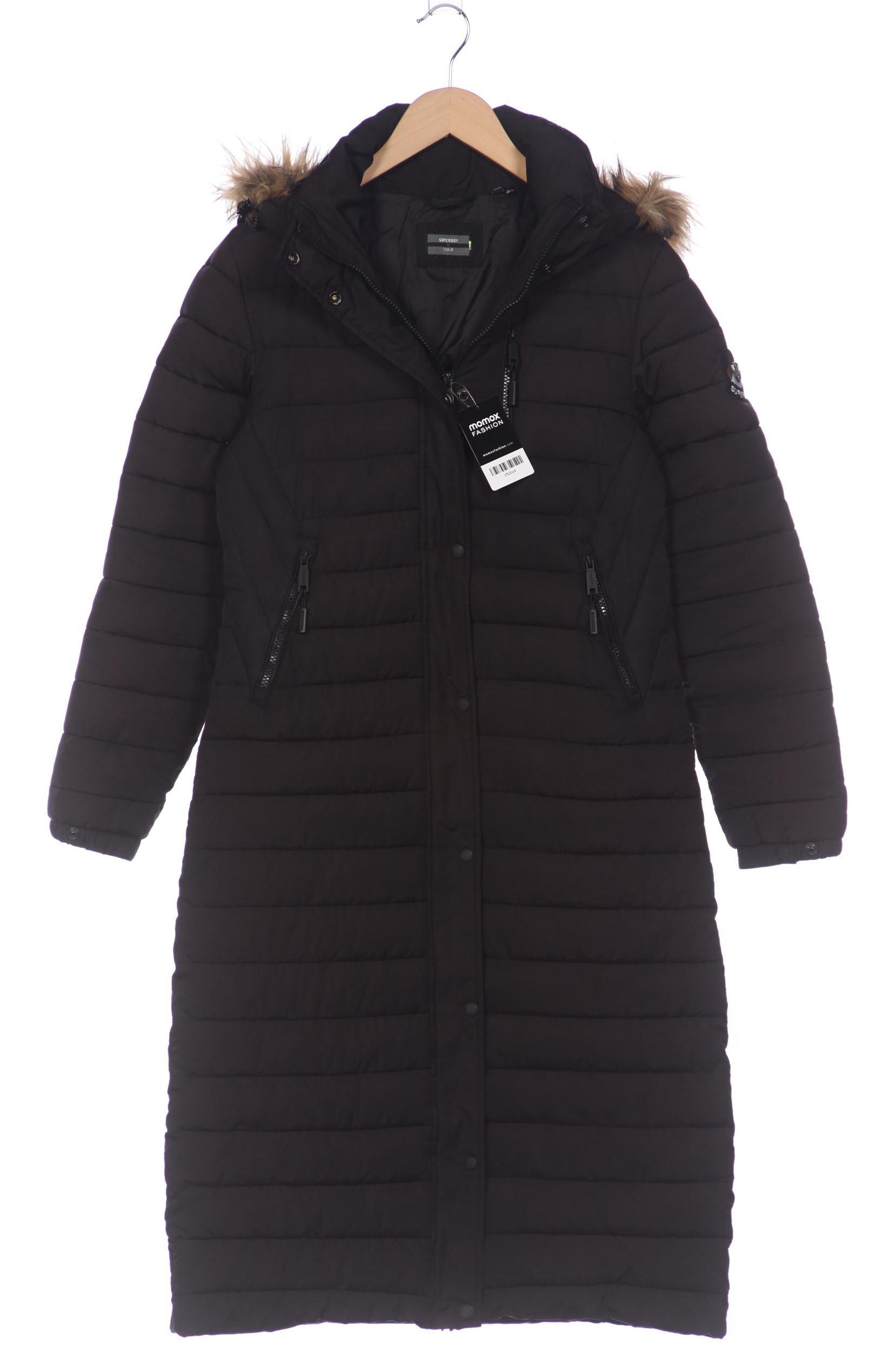 

Superdry Damen Mantel, schwarz, Gr. 40
