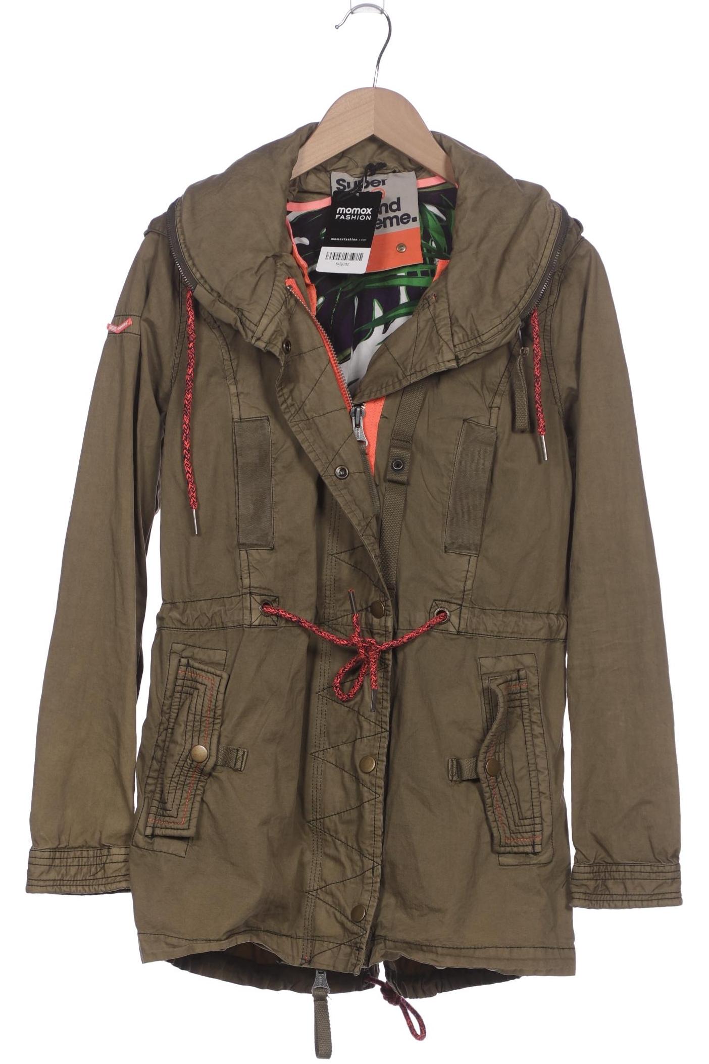 

Superdry Damen Mantel, grün, Gr. 38