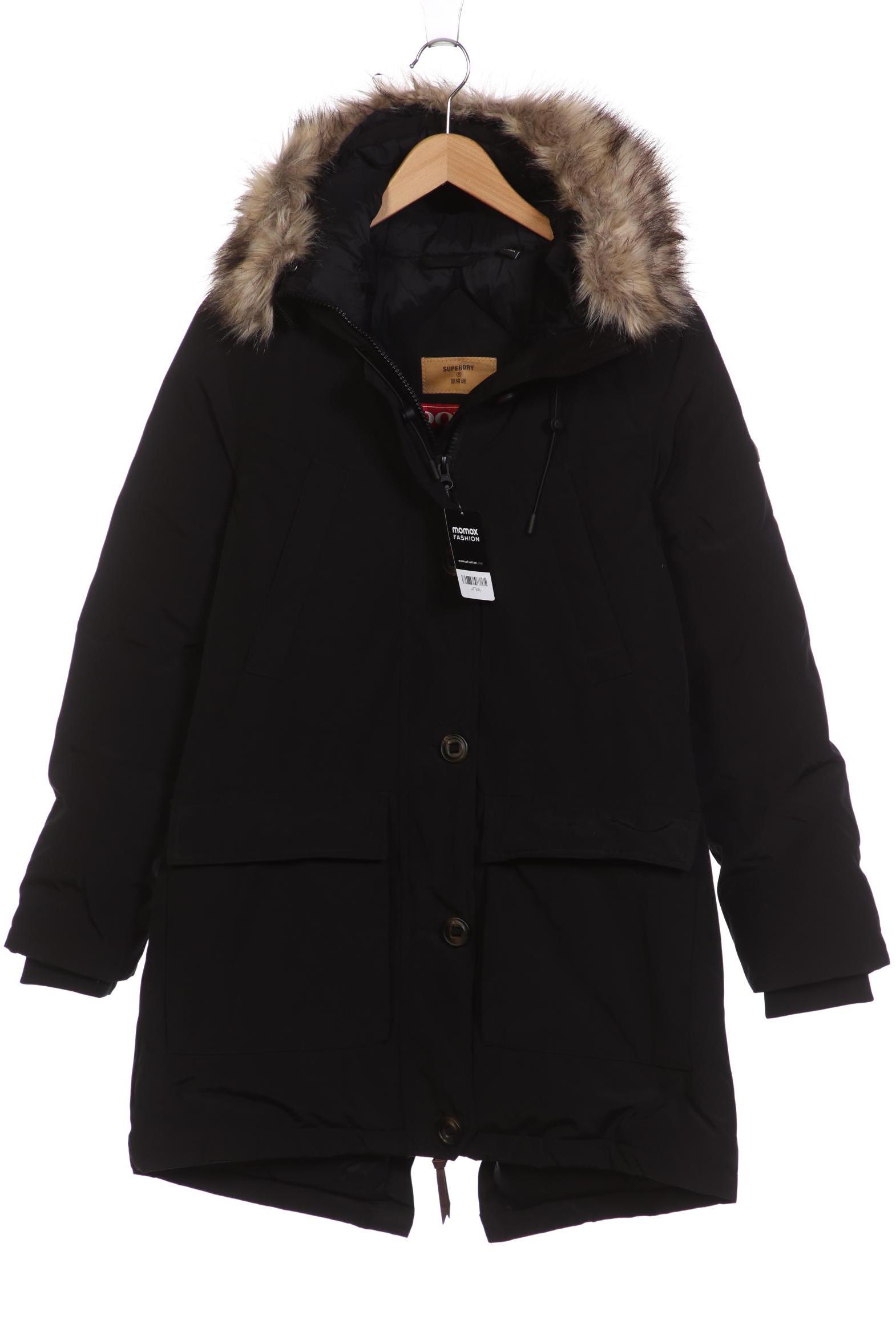 

Superdry Damen Mantel, schwarz, Gr. 42