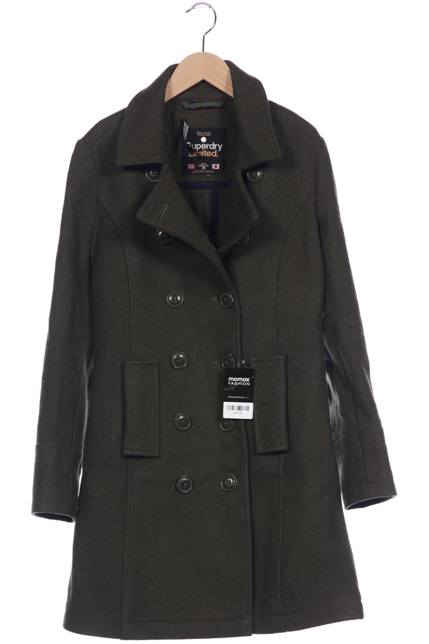 

Superdry Damen Mantel, grün, Gr. 38