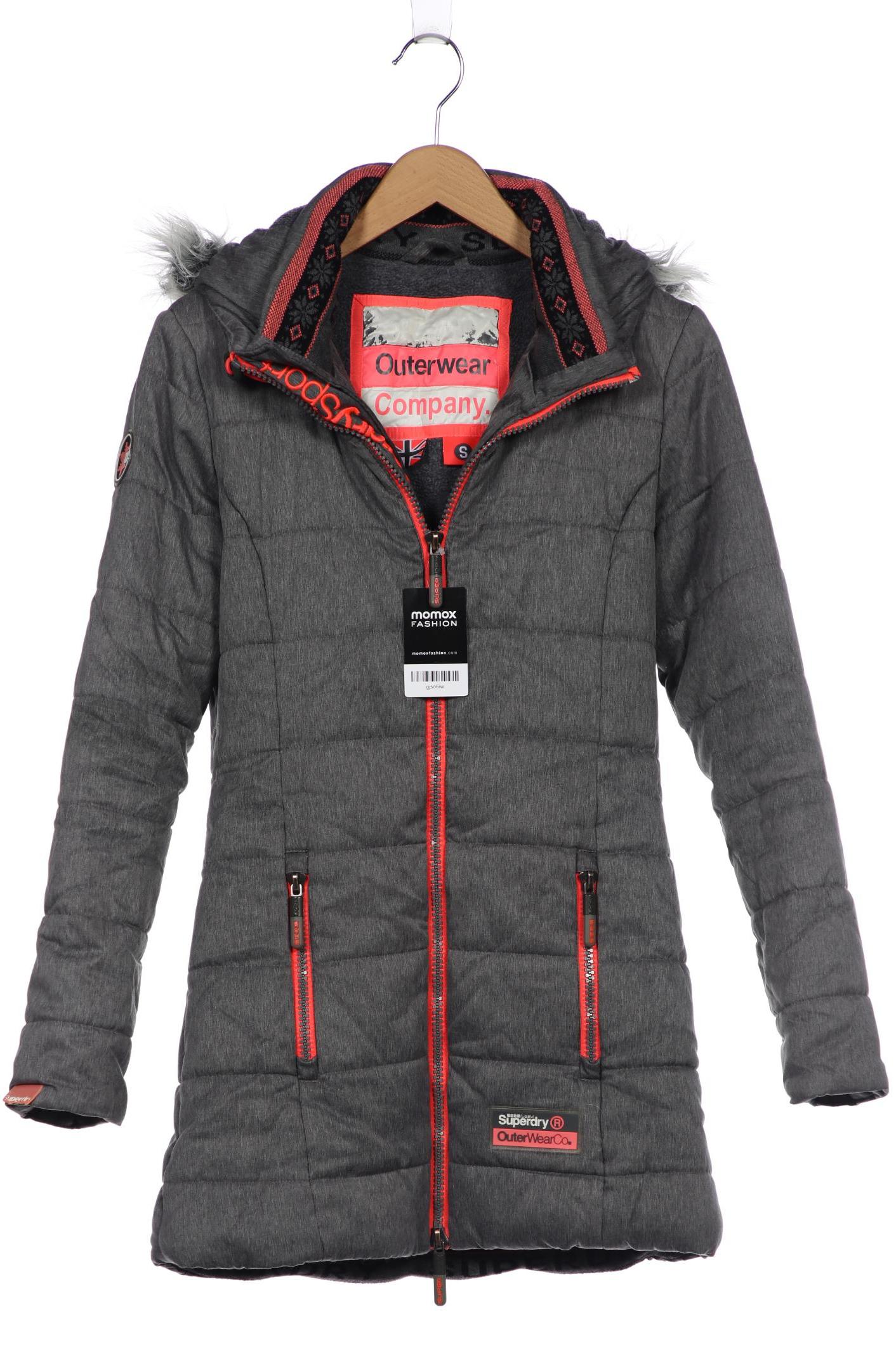 

Superdry Damen Mantel, grau, Gr. 36