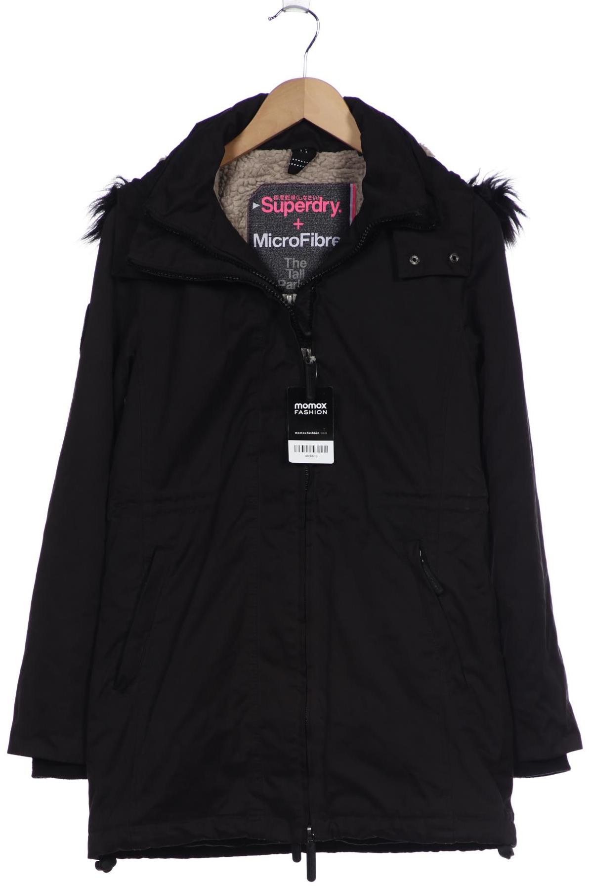 

Superdry Damen Mantel, schwarz
