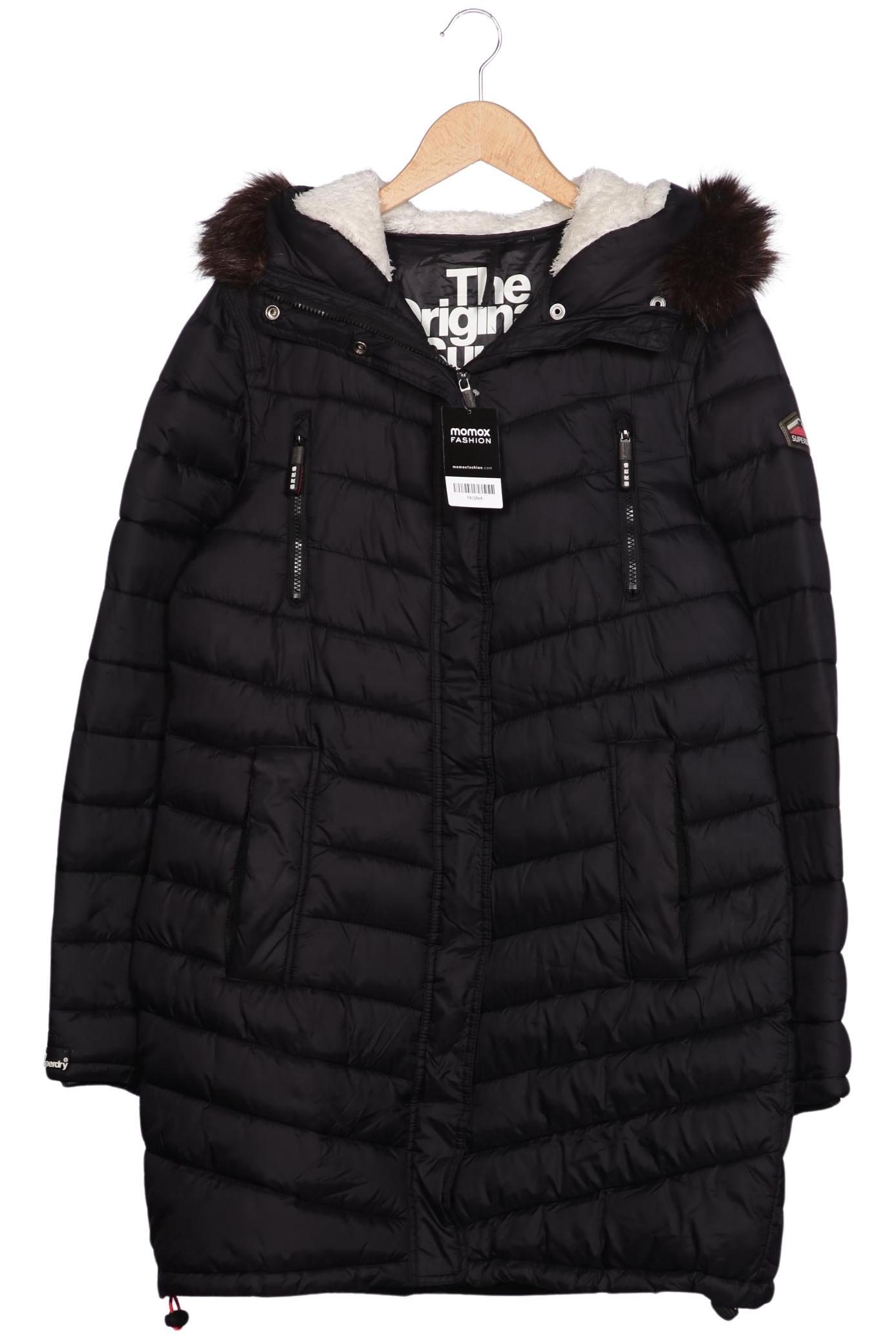 

Superdry Damen Mantel, schwarz, Gr. 44