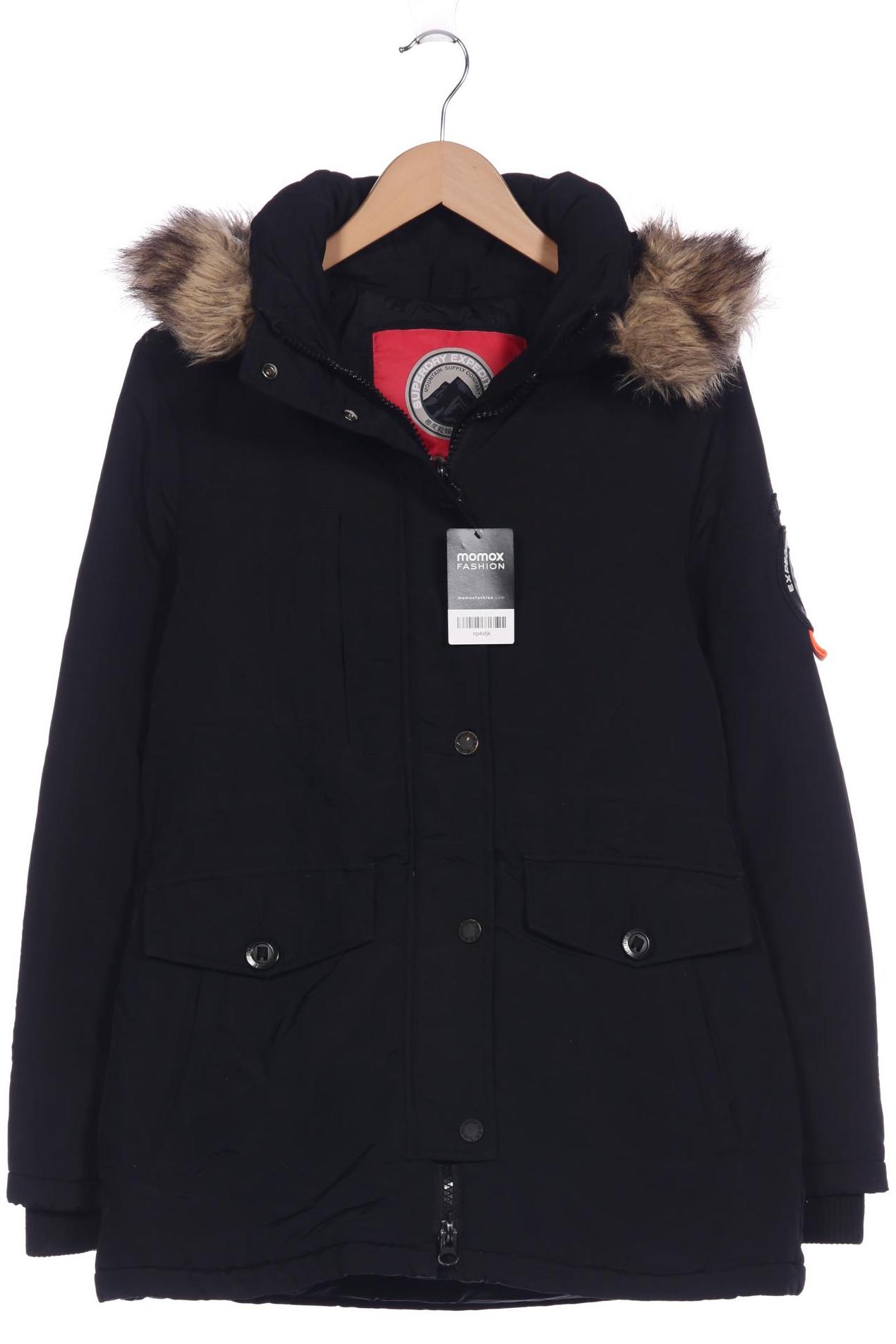

Superdry Damen Mantel, schwarz, Gr. 40