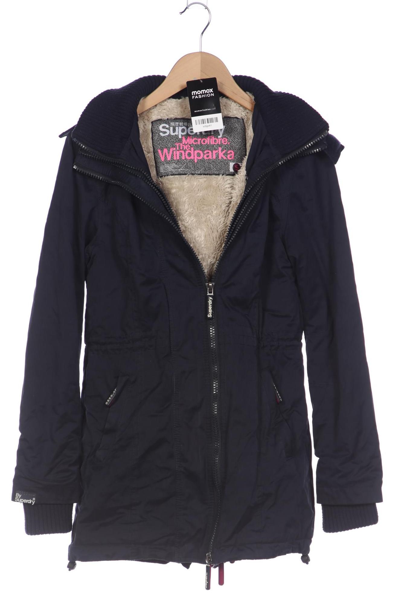 

Superdry Damen Mantel, marineblau, Gr. 36