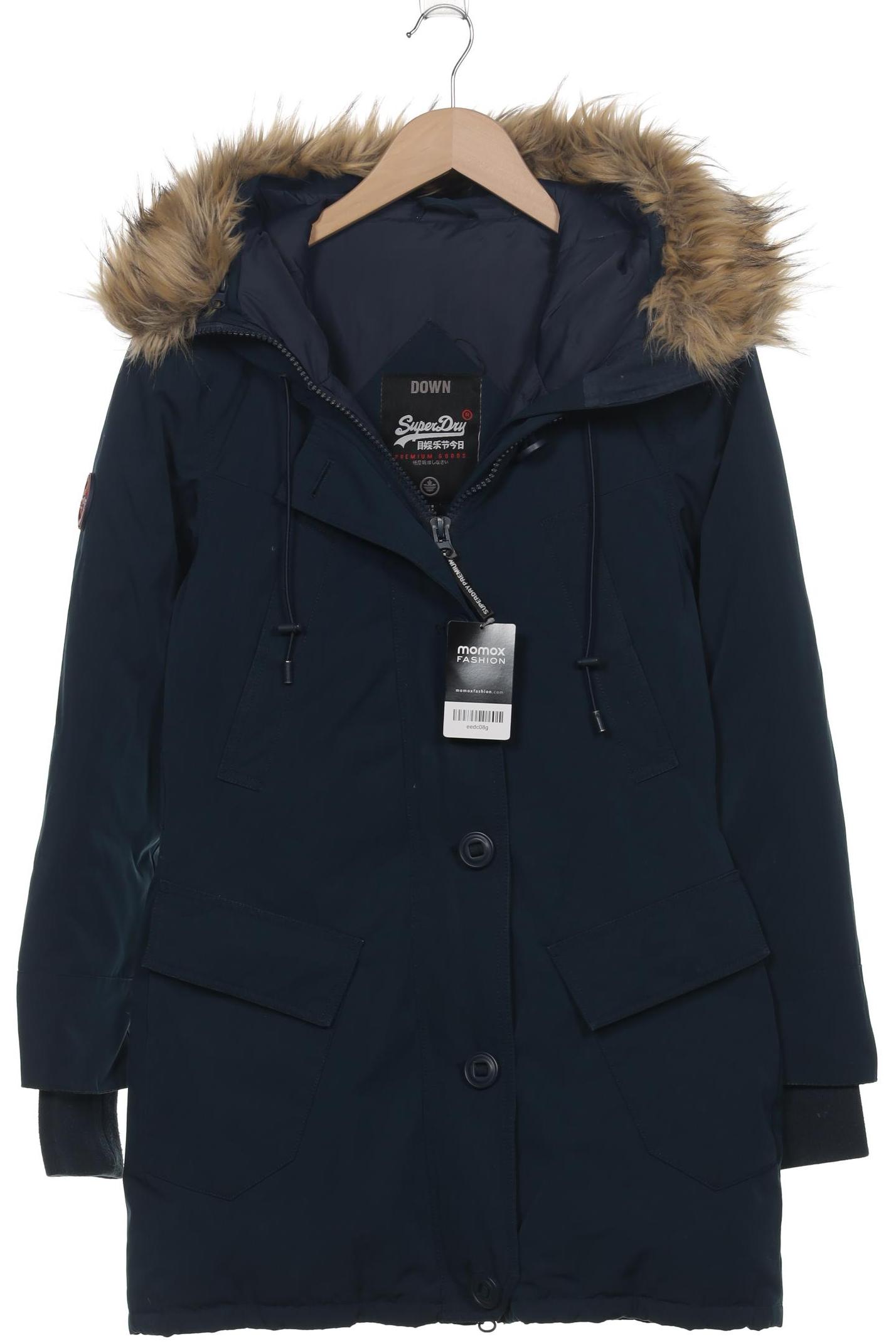 

Superdry Damen Mantel, marineblau, Gr. 36