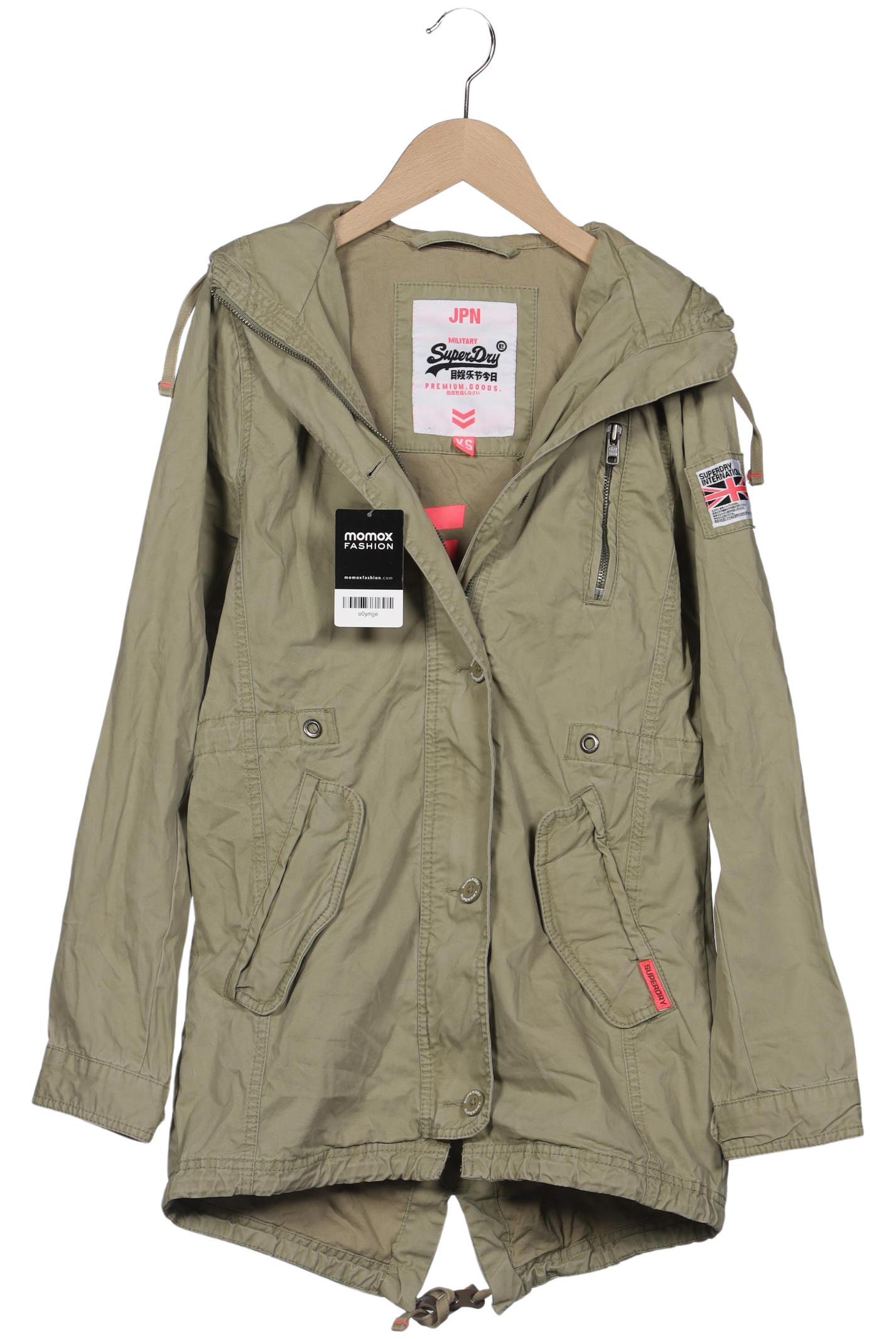 

Superdry Damen Mantel, grün, Gr. 34