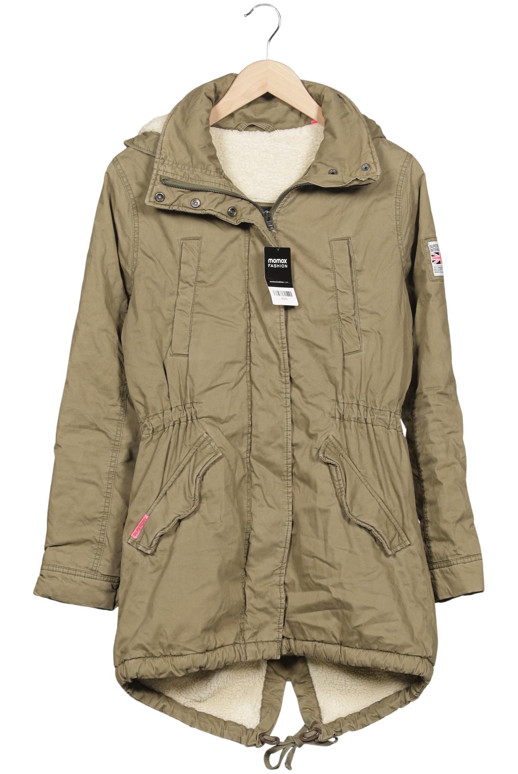 

Superdry Damen Mantel, grün, Gr. 38