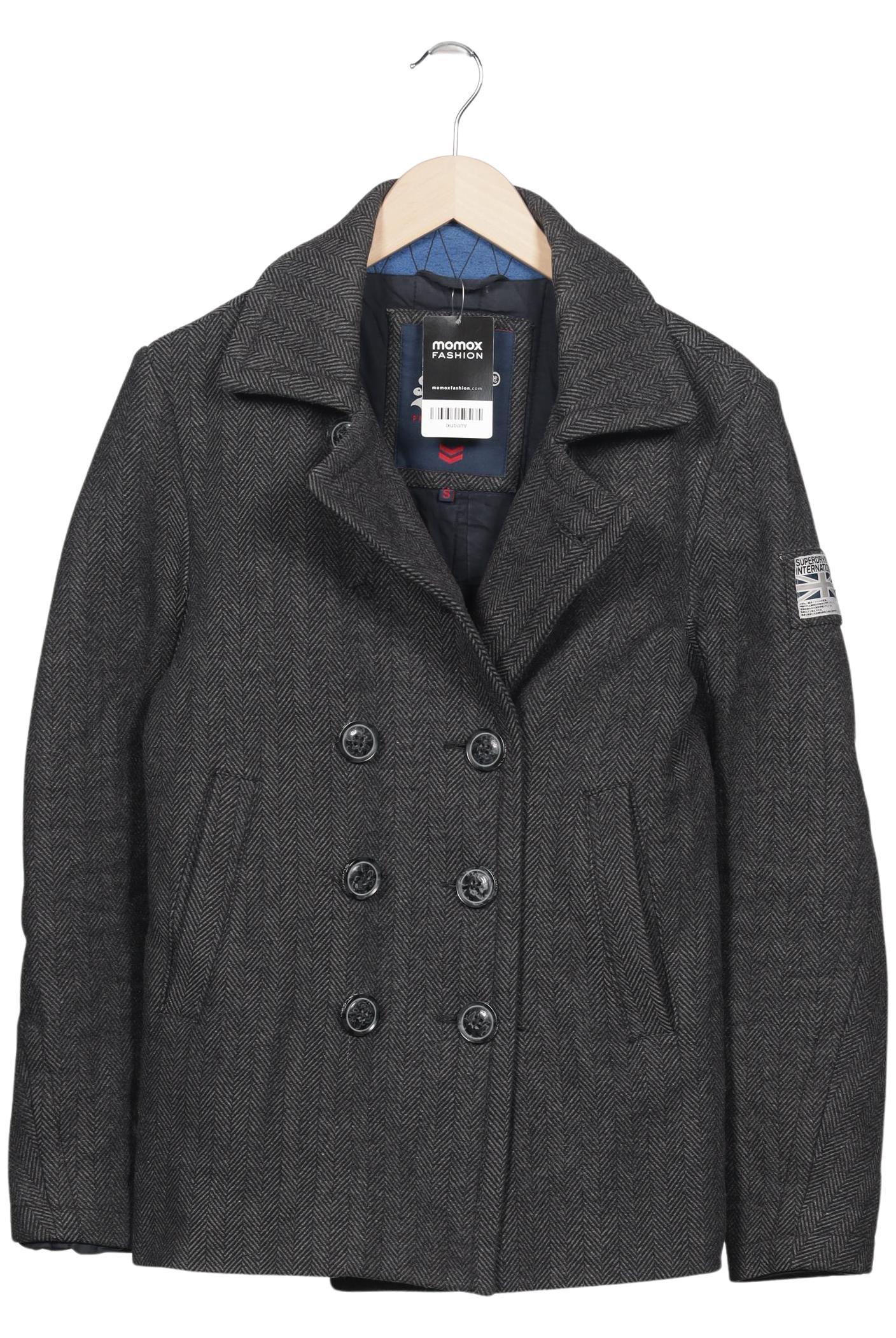 

Superdry Damen Mantel, grau, Gr. 36