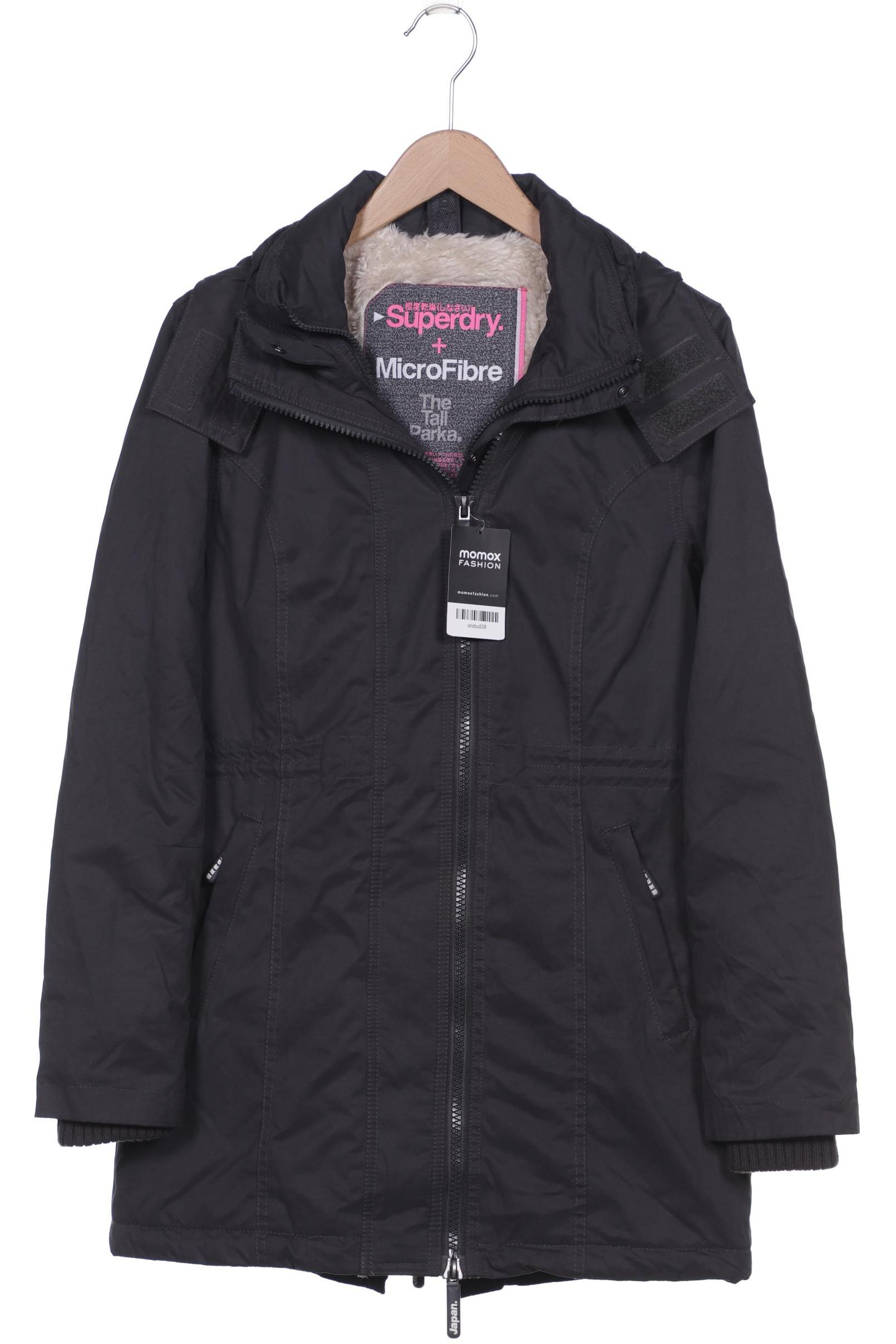 

Superdry Damen Mantel, schwarz