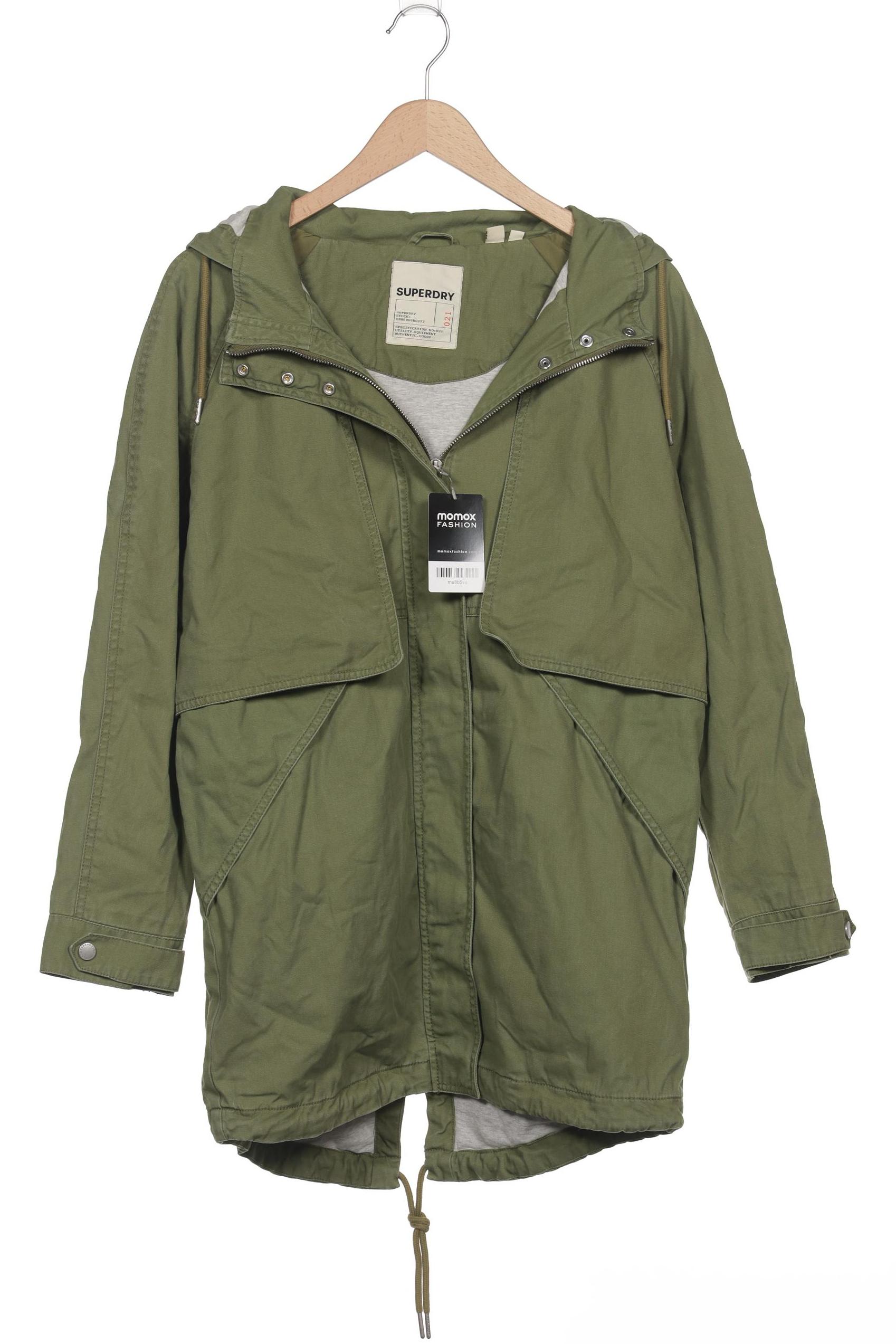 

Superdry Damen Mantel, grün, Gr. 36