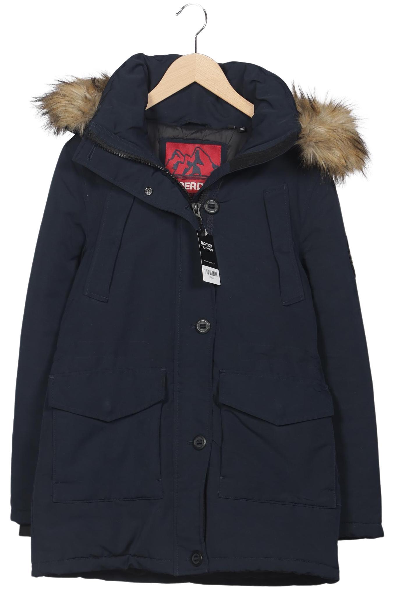 

Superdry Damen Mantel, marineblau, Gr. 36