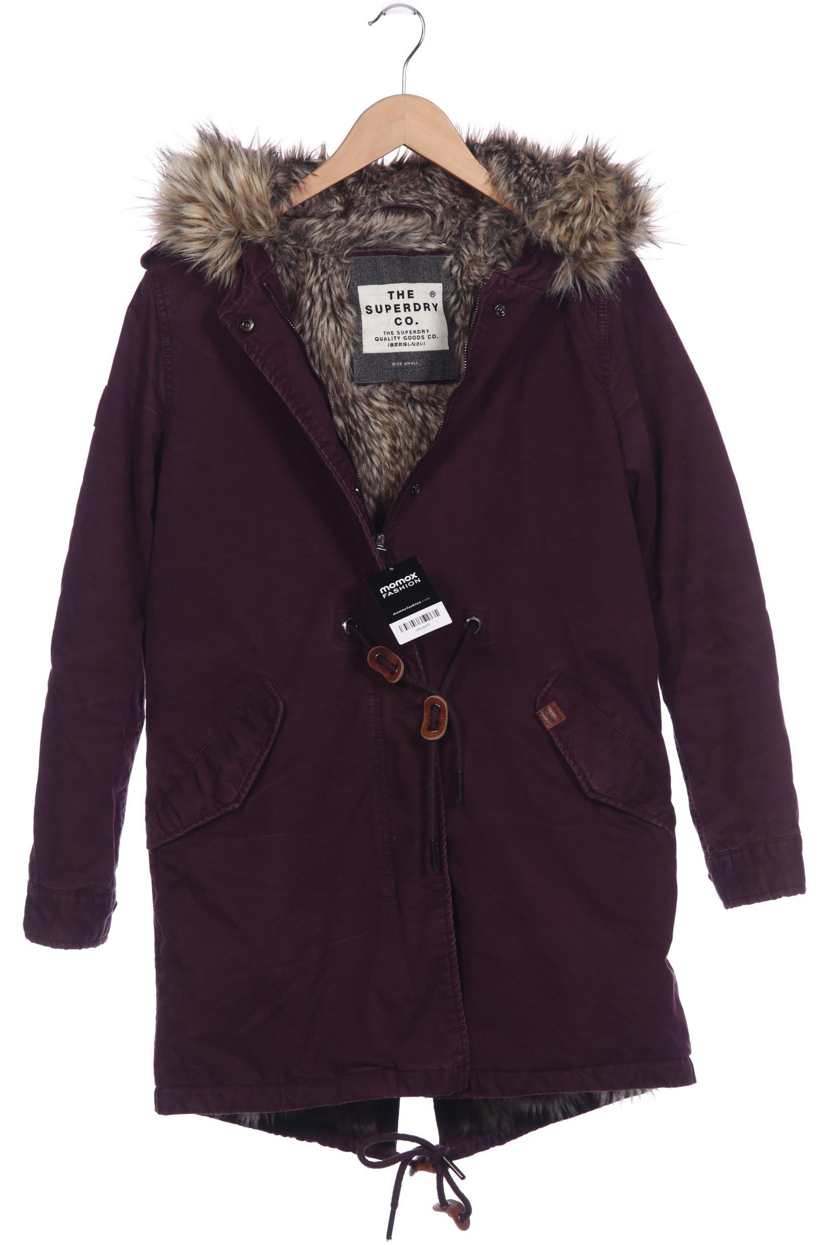 

Superdry Damen Mantel, bordeaux, Gr. 36
