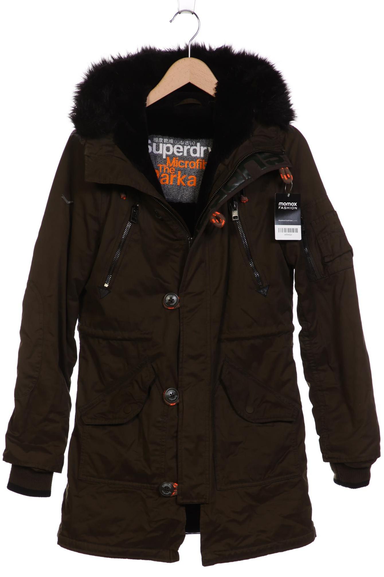 

Superdry Damen Mantel, grün, Gr. 36