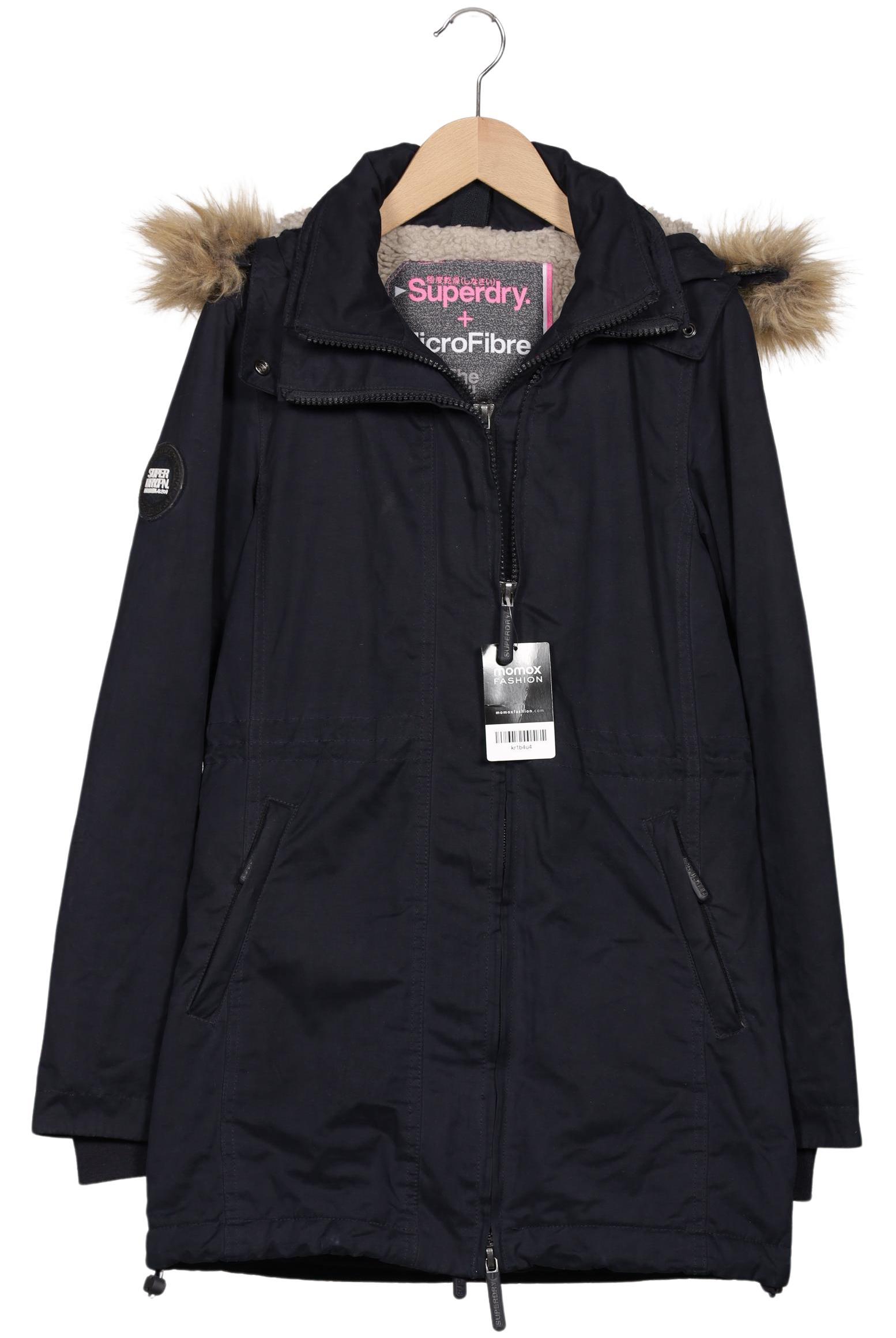 

Superdry Damen Mantel, marineblau, Gr. 34
