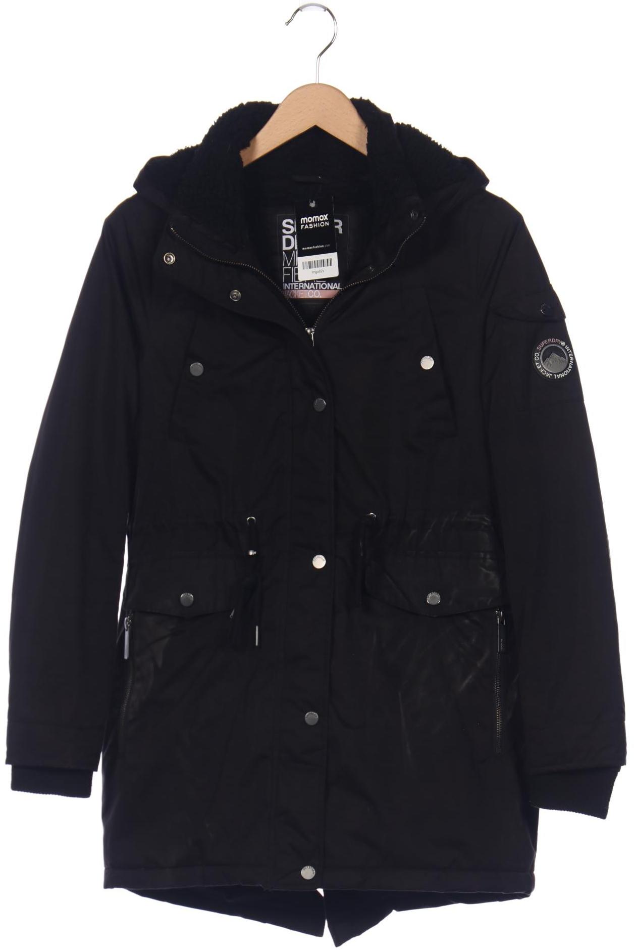 

Superdry Damen Mantel, schwarz
