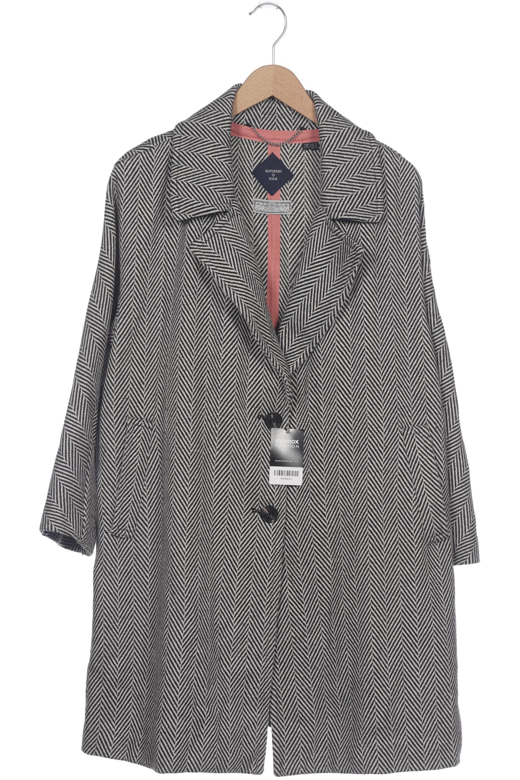 

Superdry Damen Mantel, schwarz, Gr. 42