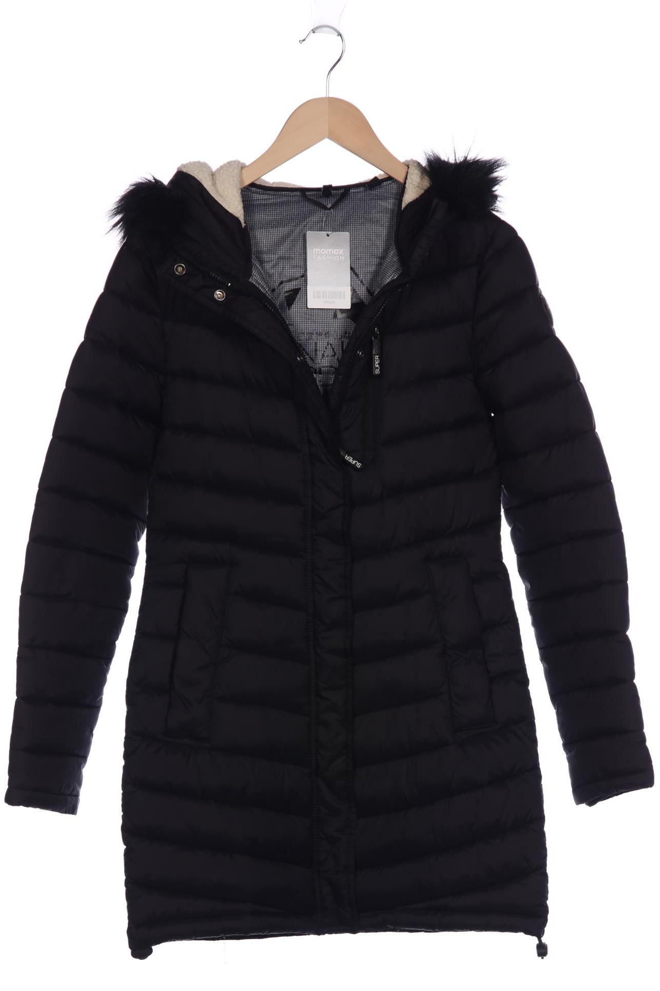 

Superdry Damen Mantel, schwarz, Gr. 34