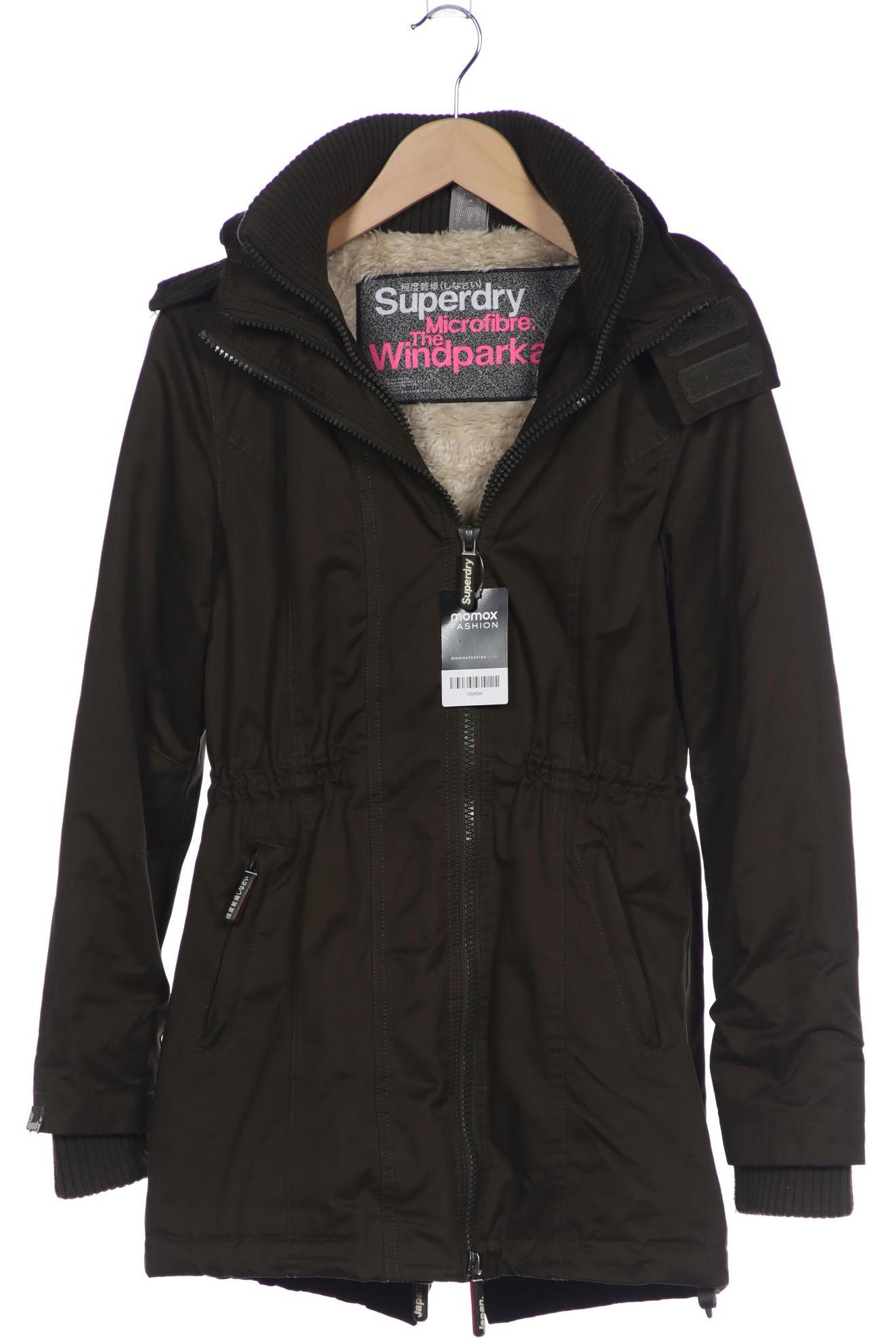 Thumbnail - Superdry Damen Mantel, grün, Gr. 34