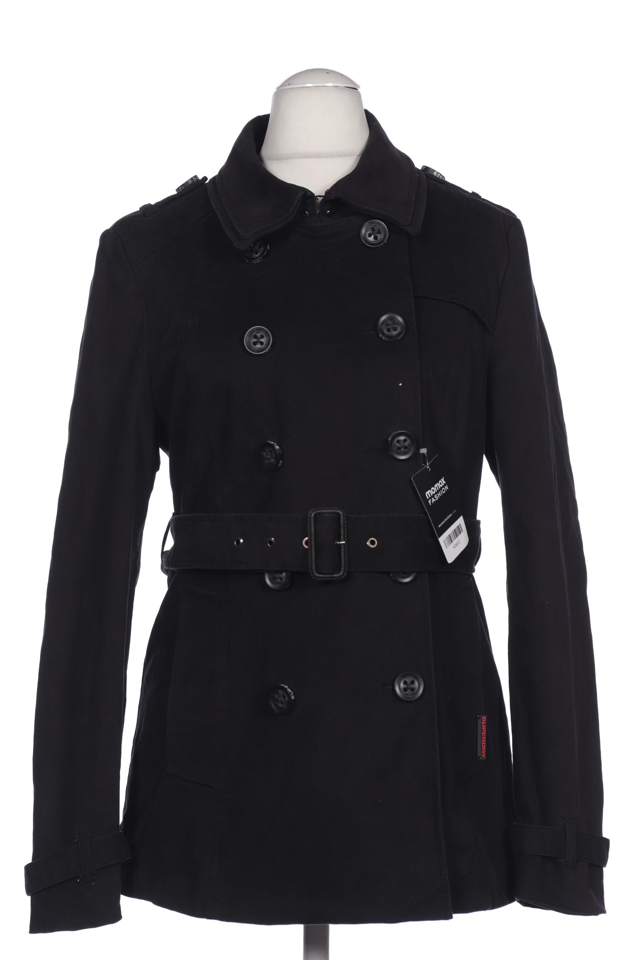 

Superdry Damen Mantel, schwarz