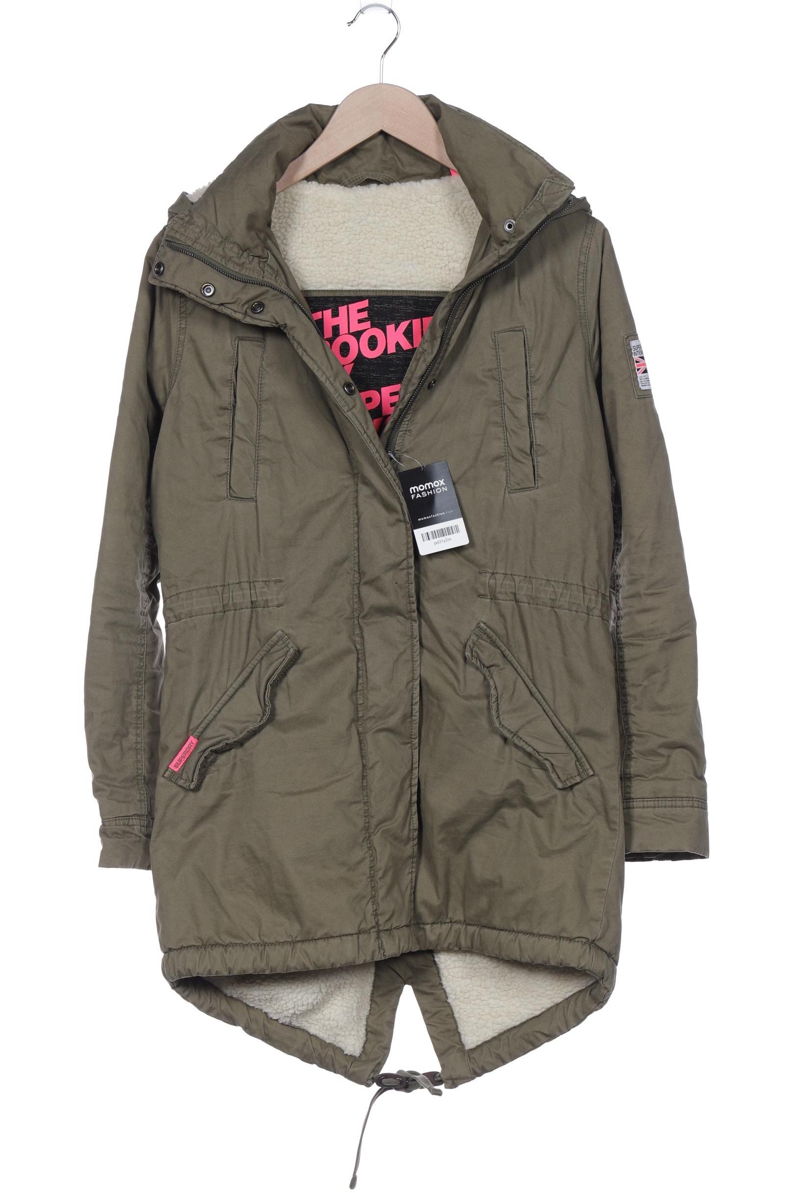 

Superdry Damen Mantel, grün, Gr. 36