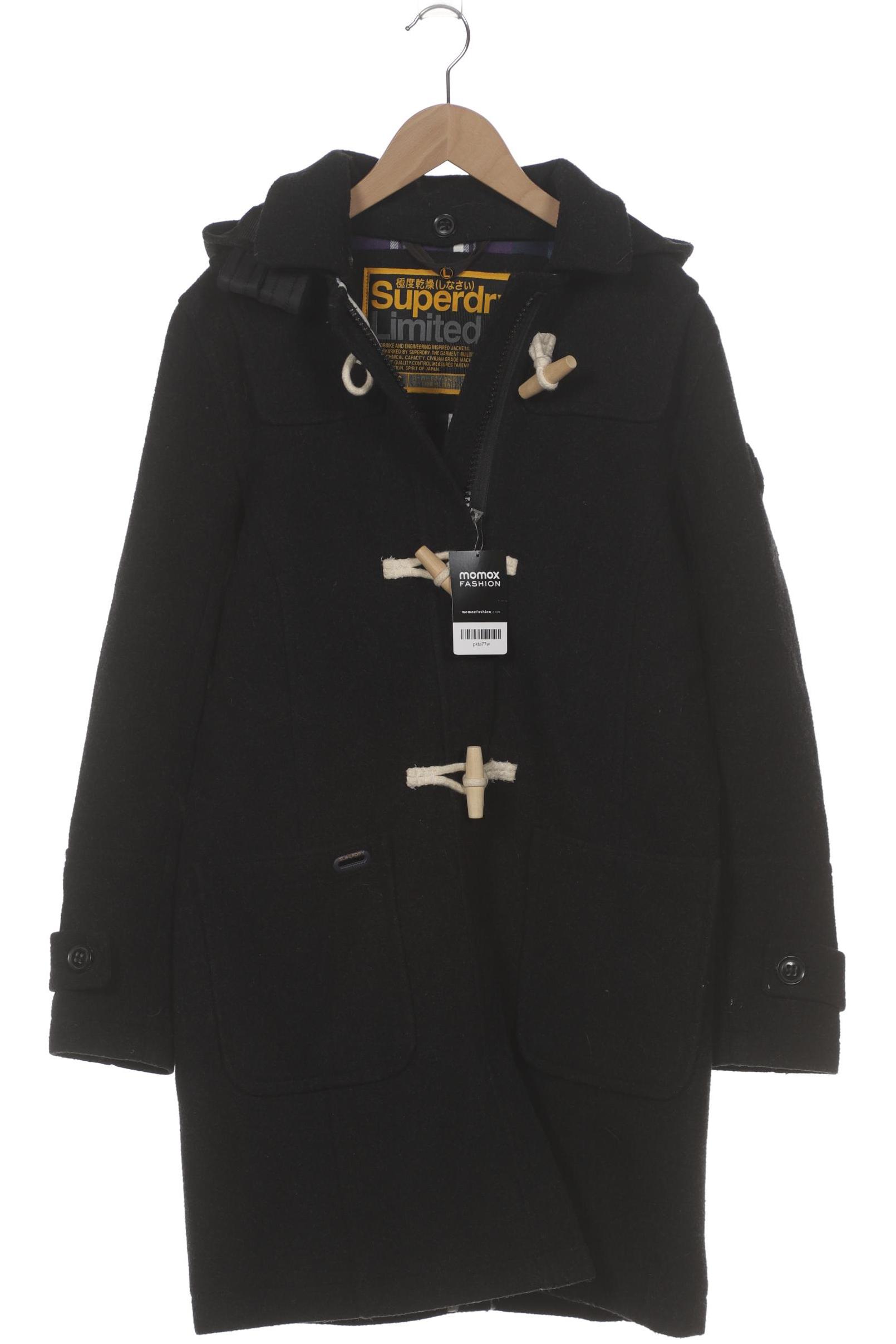 

Superdry Damen Mantel, schwarz, Gr. 42