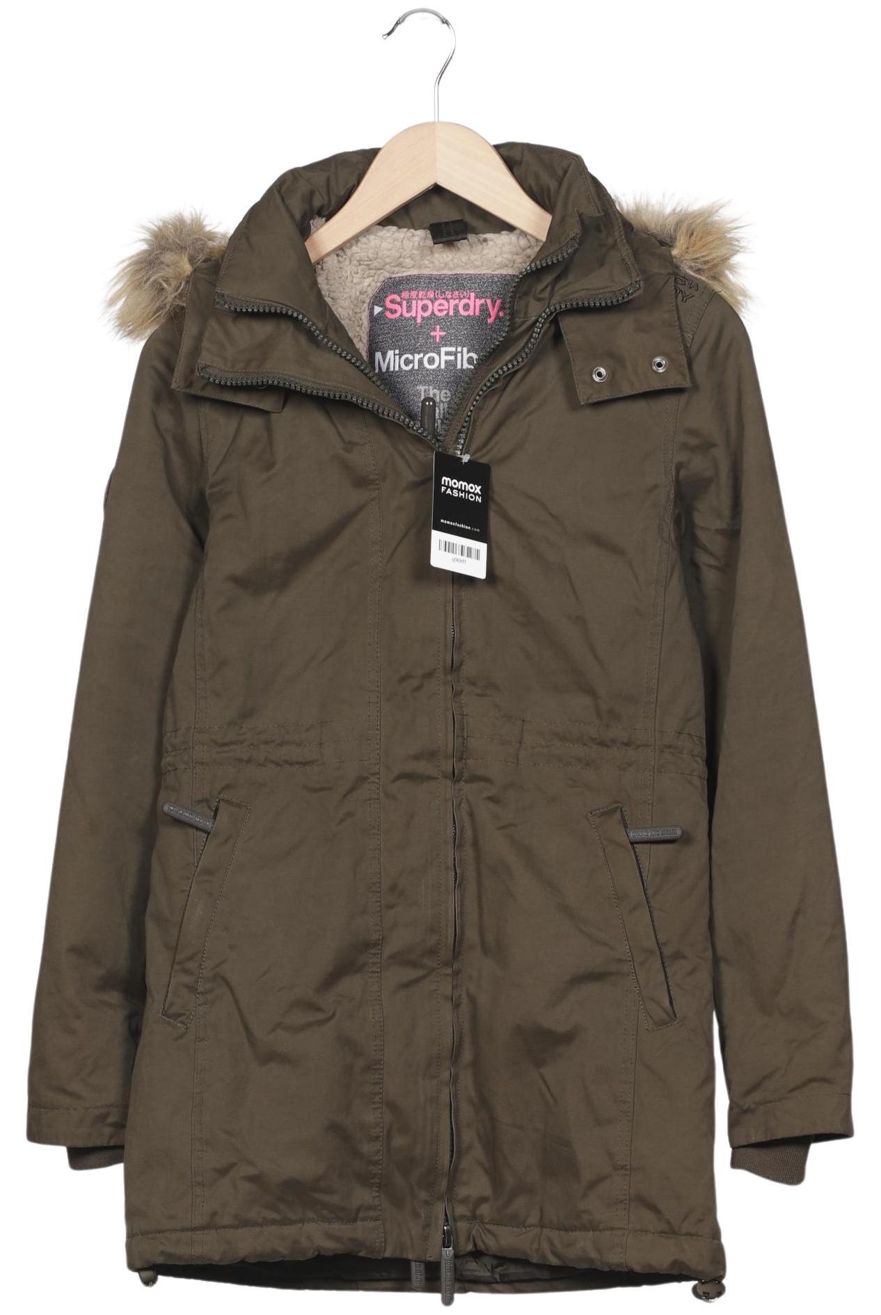 

Superdry Damen Mantel, grün, Gr. 34