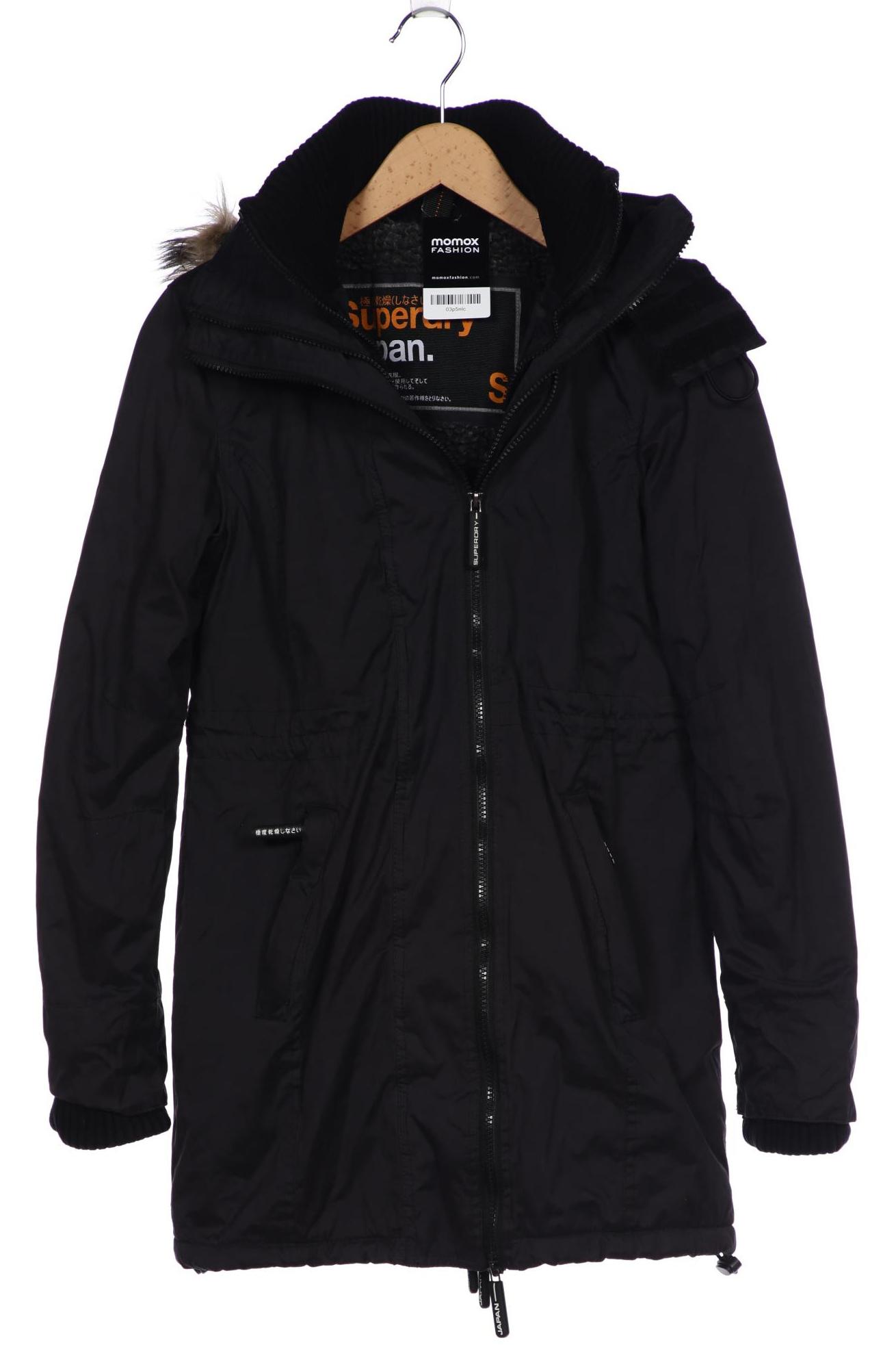 

Superdry Damen Mantel, schwarz